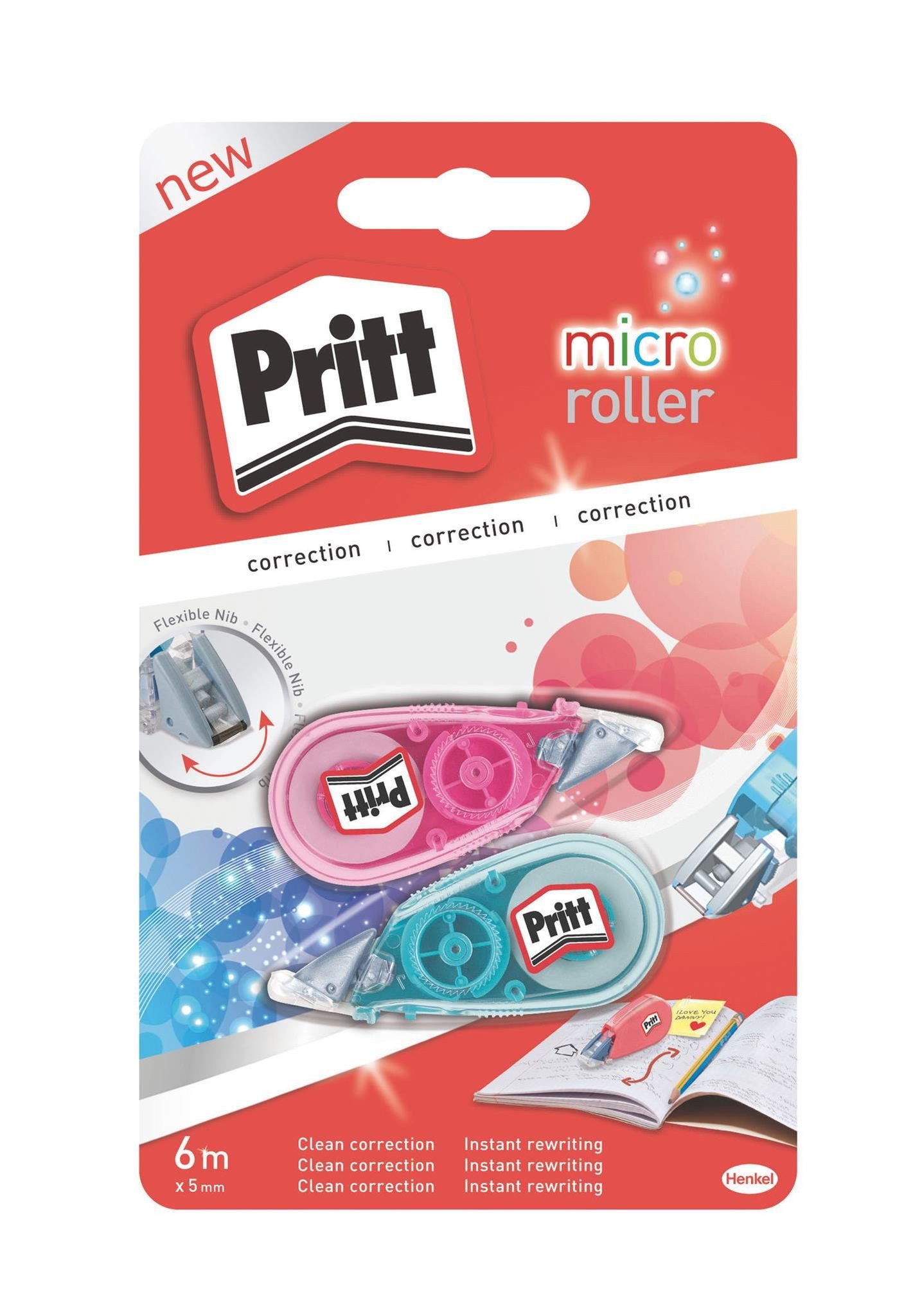 PRITT Tintenkiller Staedtler Pritt Korrektur Micro Roller