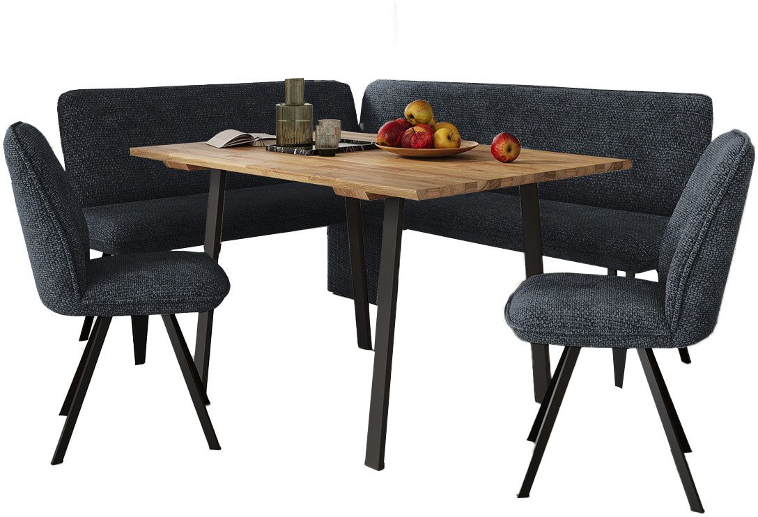 OTTO home Eckbankgruppe Mily Essecke, Sitzgruppe, Eckbankgruppe, Küchenbankgruppe, (Set, 4-tlg., 4er), BESTSELLER