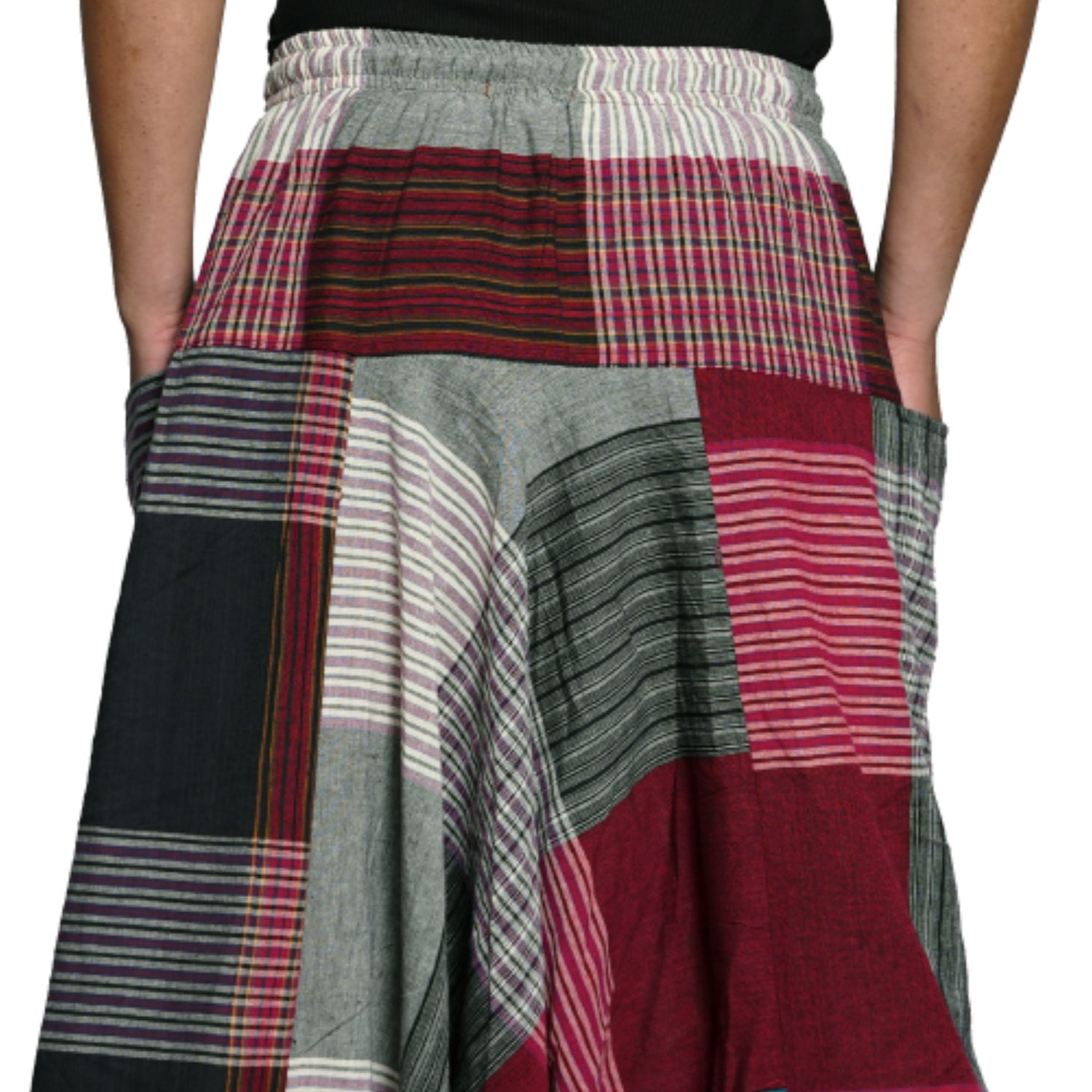 SIMANDRA Haremshose Singharaja Damen Freizeithose (1-tlg) Aladinhose Pluderhose Pumphose Yoga Goa Freizeit