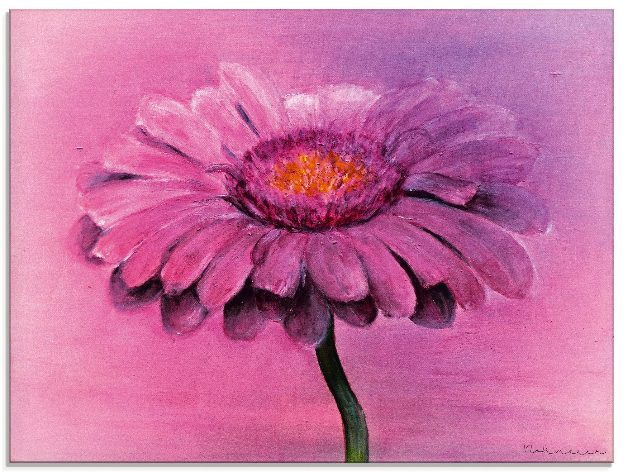 Artland Glasbild »Gerbera«, Blumen (1 Stück)-Otto