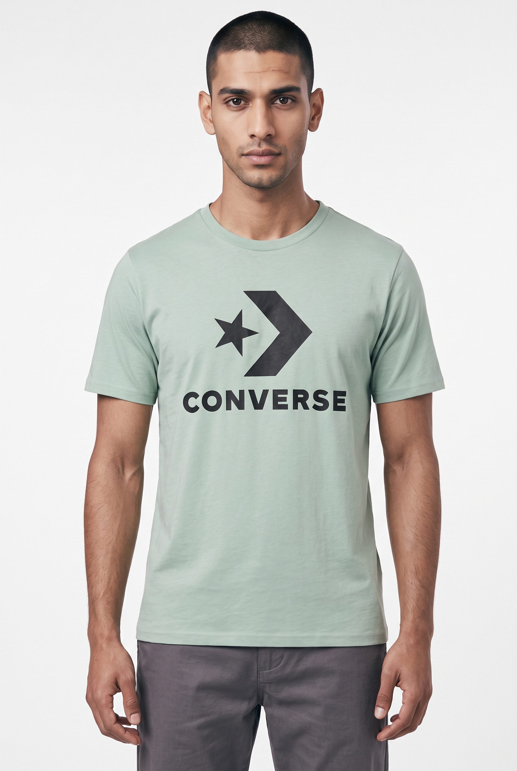 Converse T-Shirt Kurzarm, aus Baumwolle, normale Schnittform