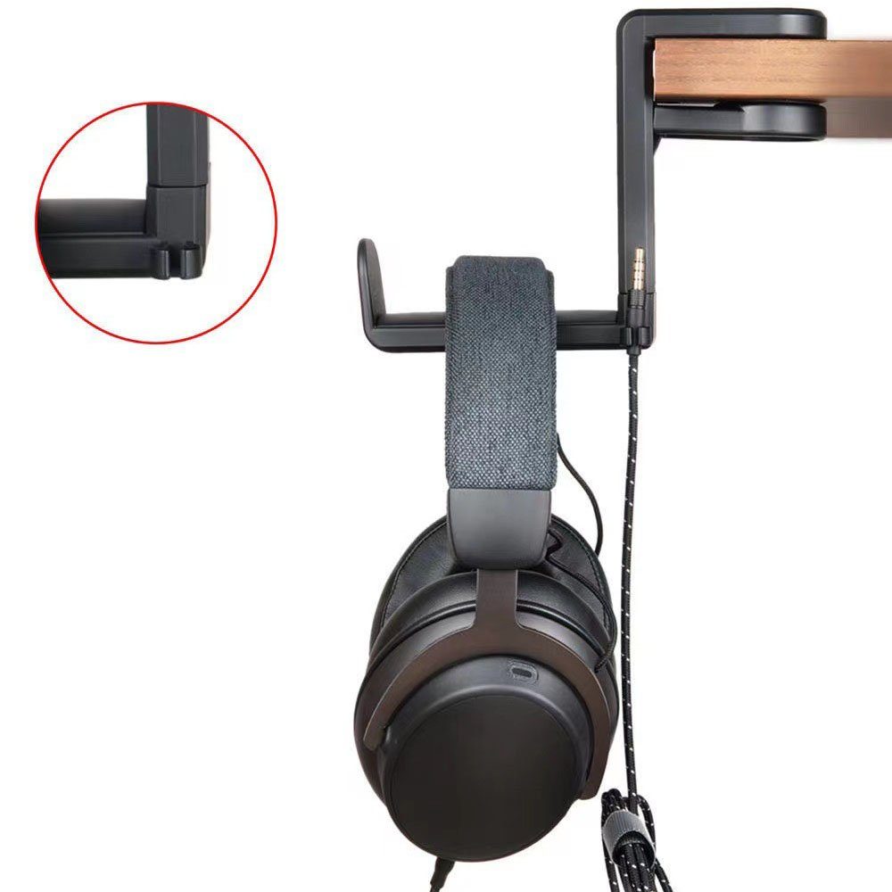 Halterung FELIXLEO Schreibtisch 360° Kopfhörer drehbarem Ständer Kopfhörerständer