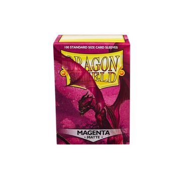 Dragon Shield Spiel, ART11026 - Matt - Magenta (100), Schutzhülle für Karten
