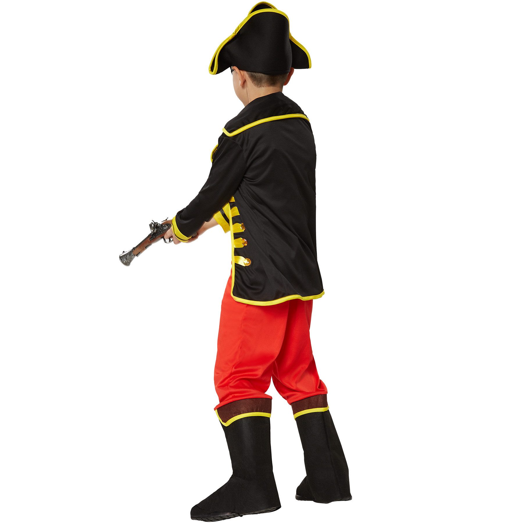 dressforfun Piraten-Kostüm Jungenkostüm Piratenprinz, Langärmelige Jacke mit Kragen