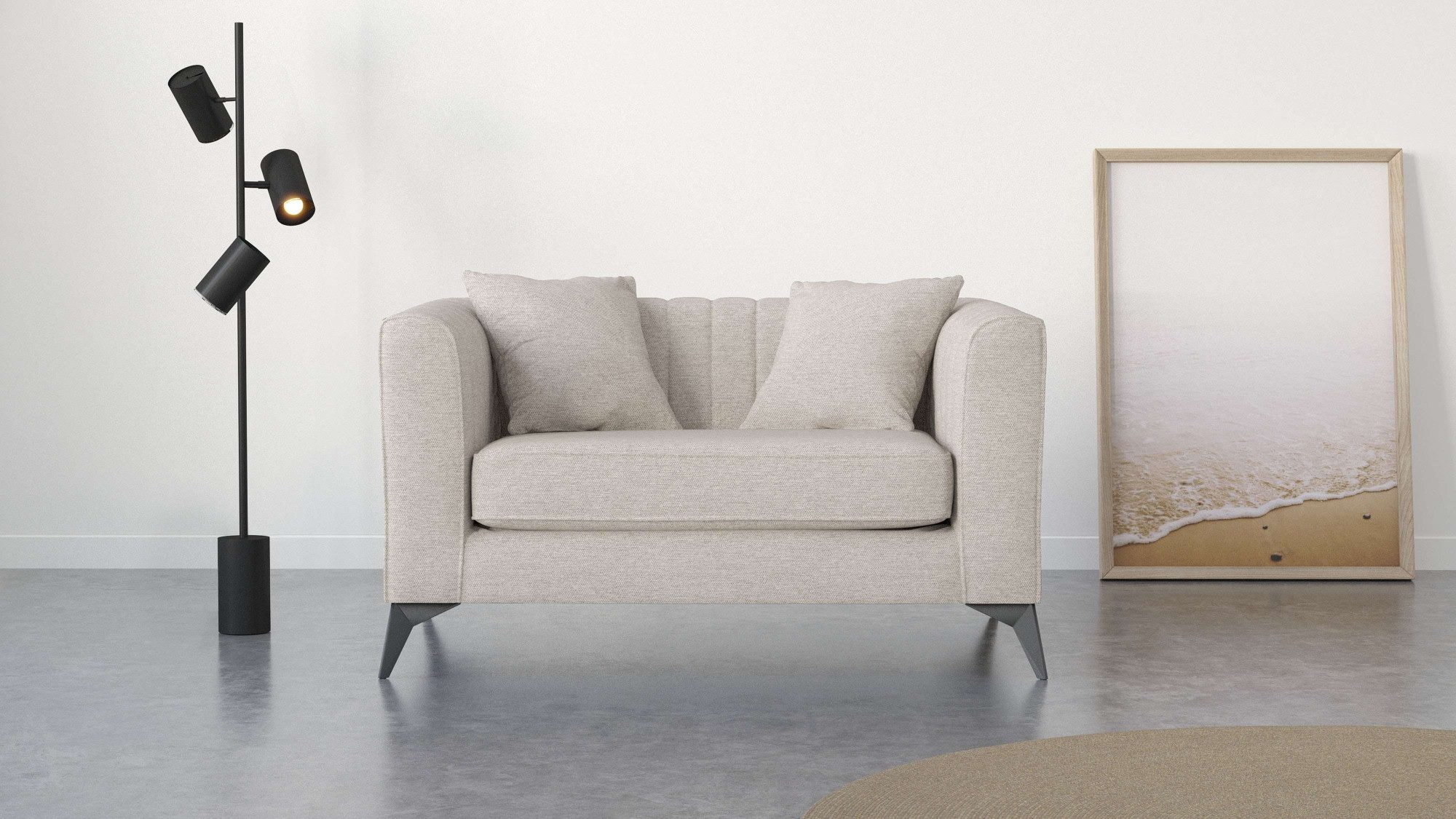 Places of Style Loveseat MATTHEW Loungesessel, günstig online kaufen