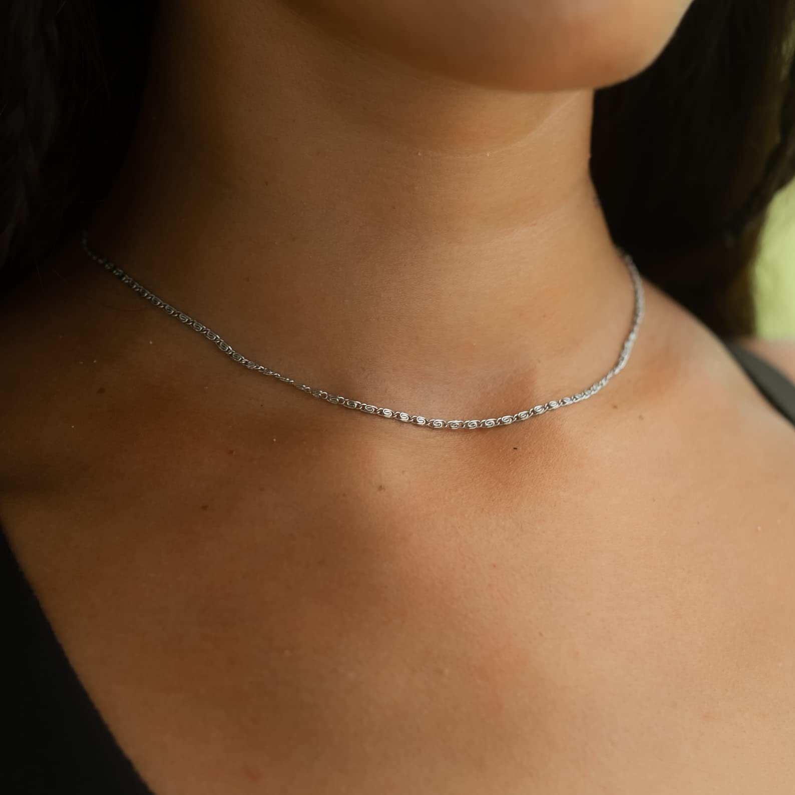 Made by Nami Edelstahlkette Minimalistische Halskette günstig online kaufen