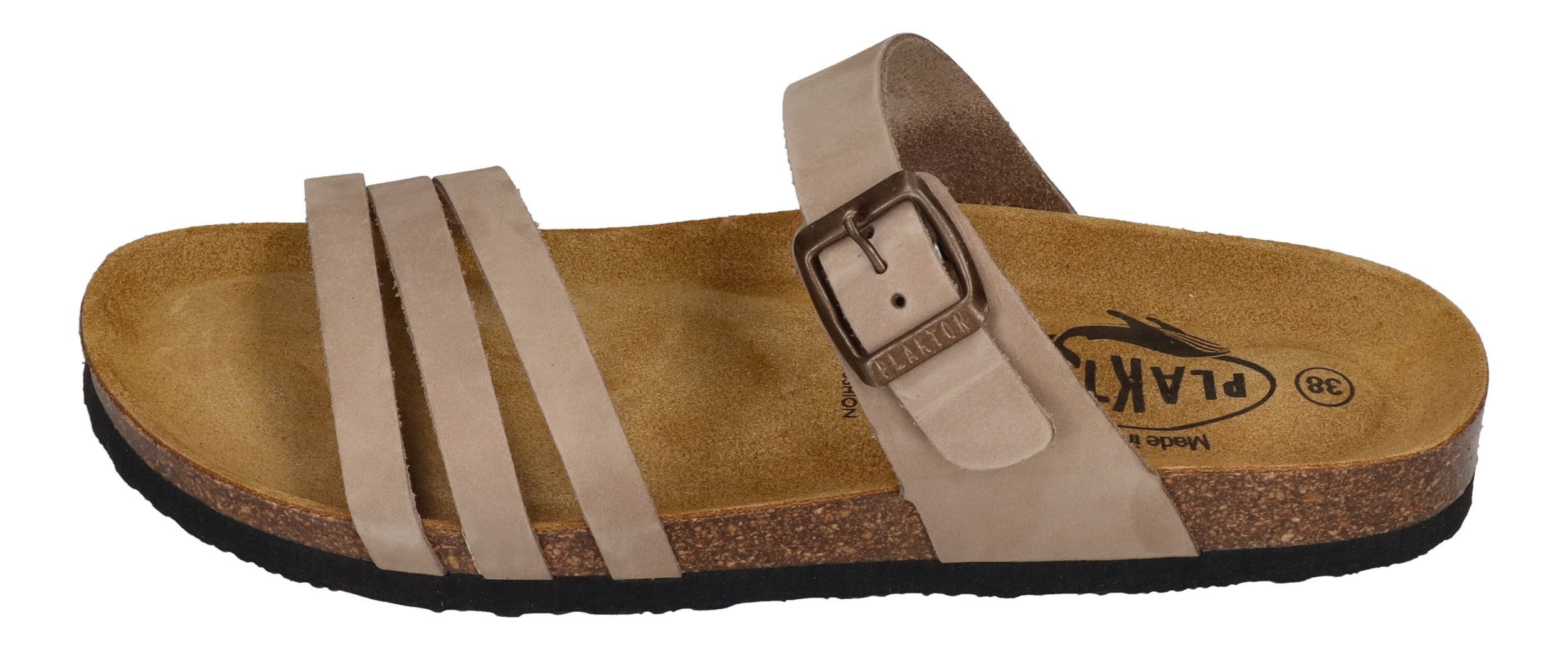 Plakton BERTA 185862 Pantolette Taupe günstig online kaufen