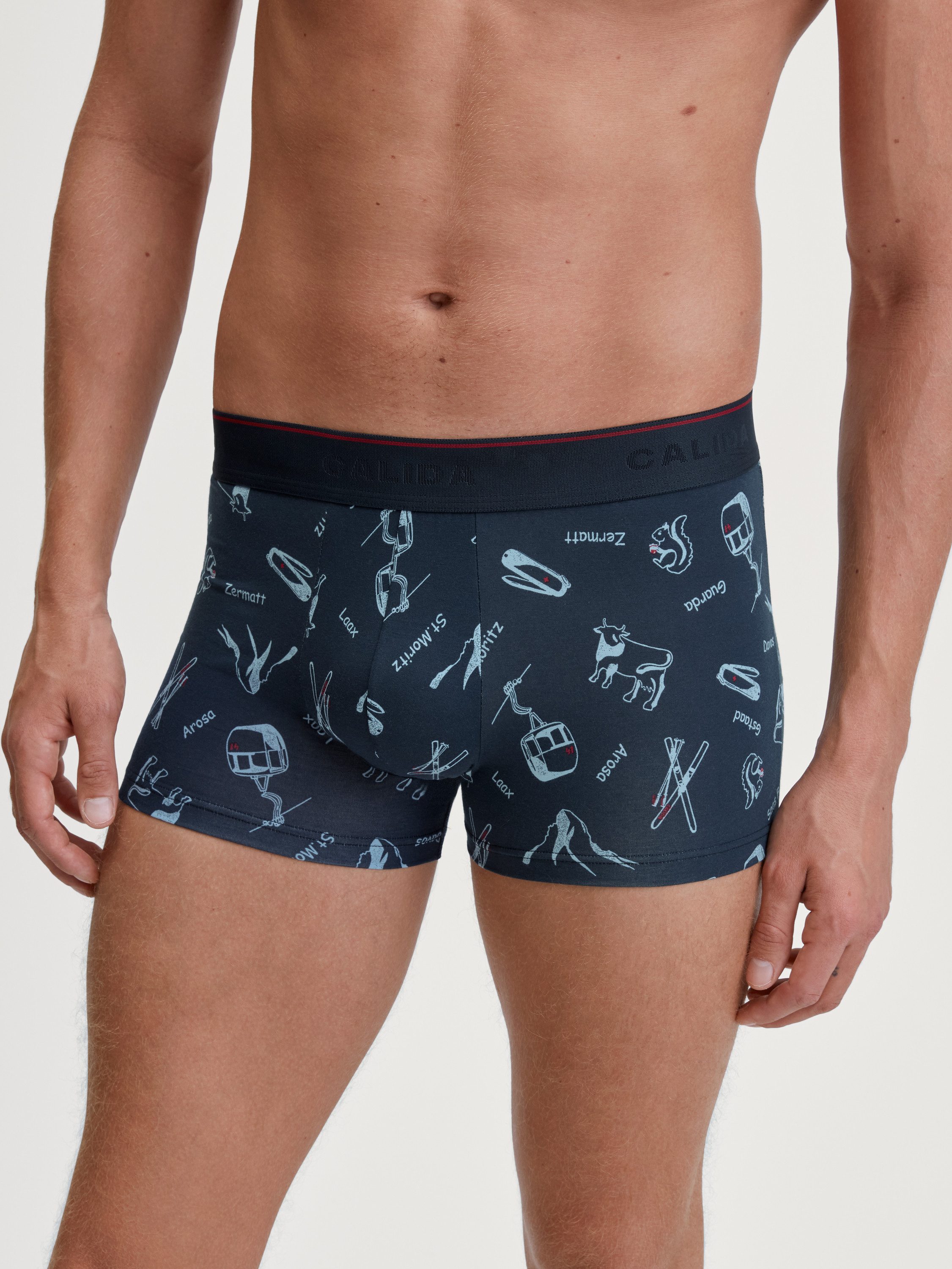 CALIDA Boxer Swiss Resort Herren (1-St) günstig online kaufen
