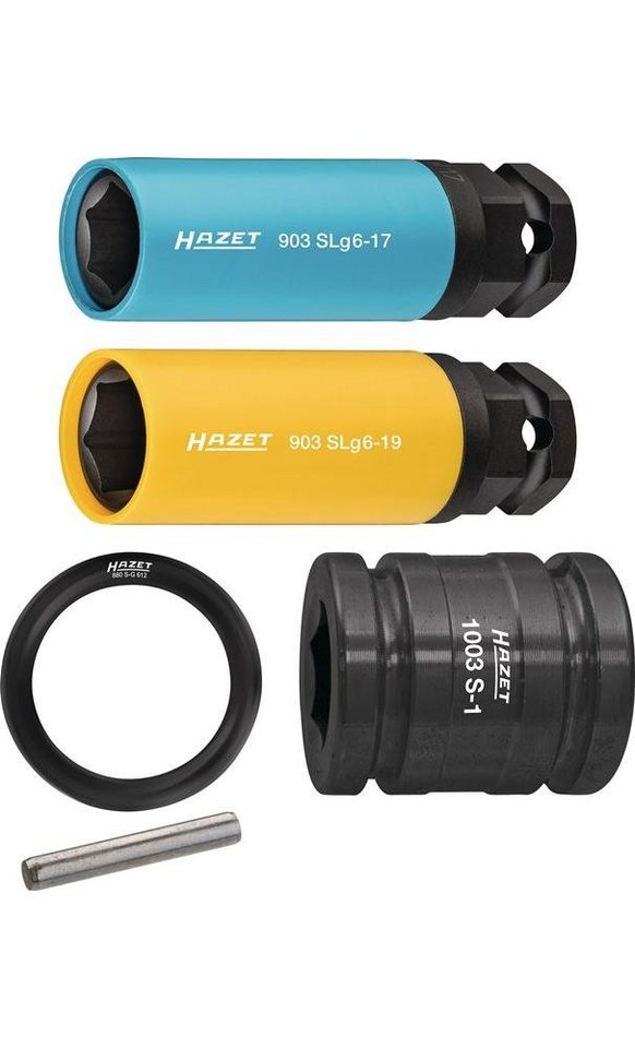 HAZET Stecknuss Kraftstecknusssatz 903SLG6 5 5 teilig 1 2 3 4 6 hazet-stecknuss-kraftstecknusssatz-903slg6-5-5-teilig-1-2-3-4-6