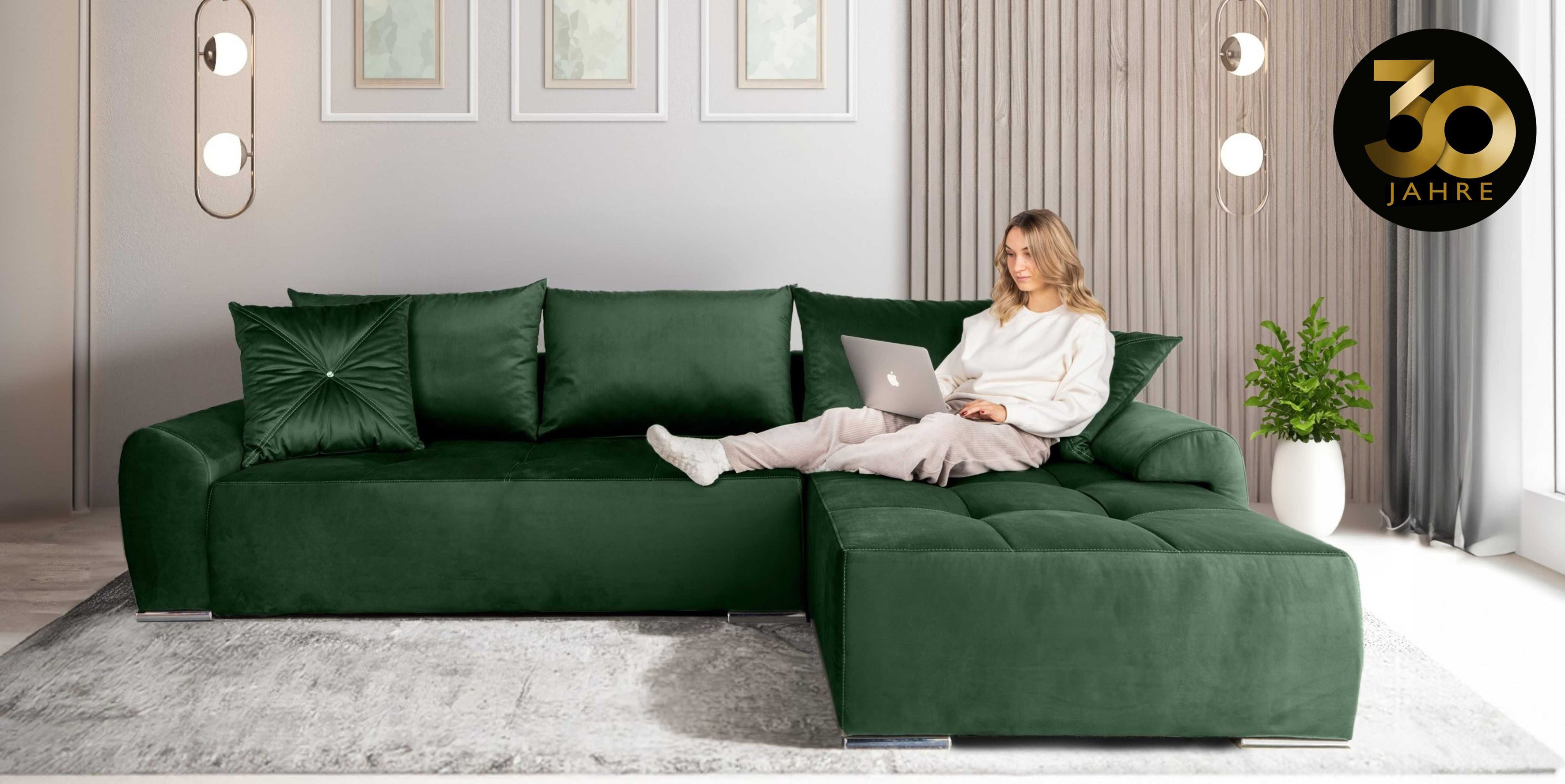 COLLECTION AB Ecksofa Bilbao L-Form, inkl. günstig online kaufen