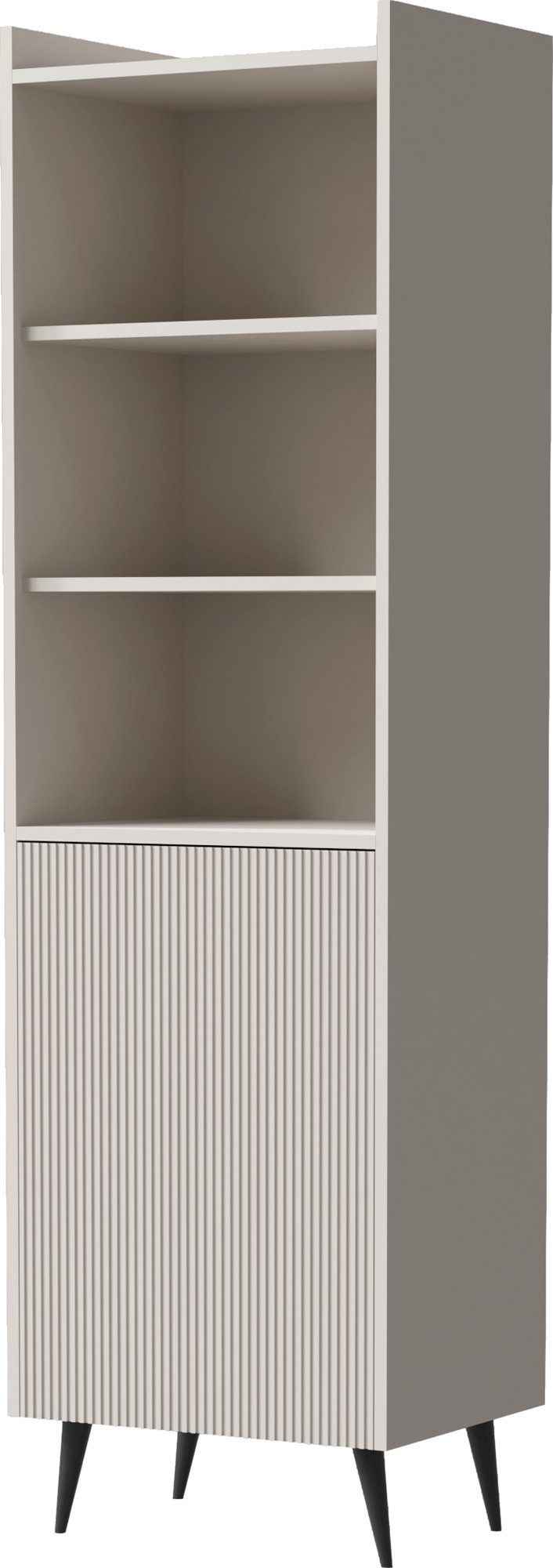 WFL GROUP Bücherregal Arysa, griffloses Bücherregal günstig online kaufen