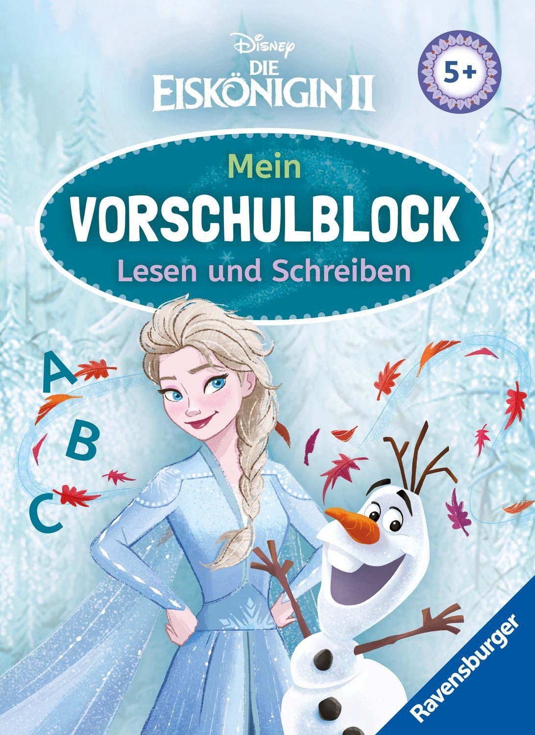 Disney Die Eiskönigin 2 - Mein Vorschulblock: Lesen und Schreiben / Stefanie Hahn