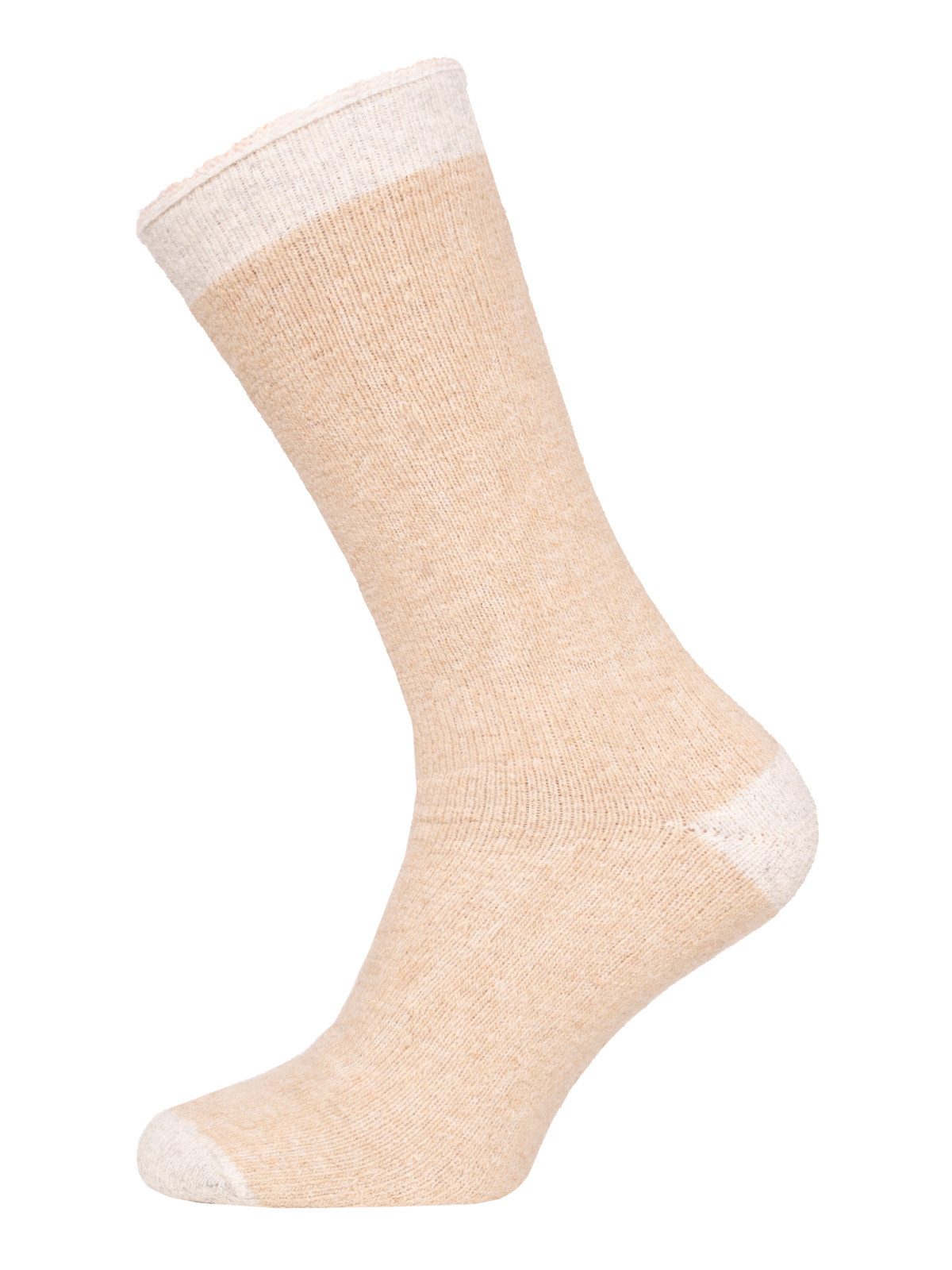 HomeOfSocks Socken Wollsocke aus 70% Lammwolle mit Weich Frottee Feine und strapazierfähige Lambswool Wollsocken