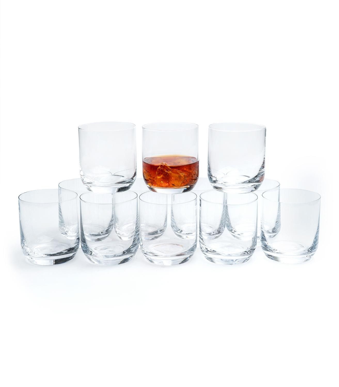 LEONARDO Whiskyglas DAILY, 300 ml Fassungsvermögen, 12-tlg., Glas, Spülmaschinenfest