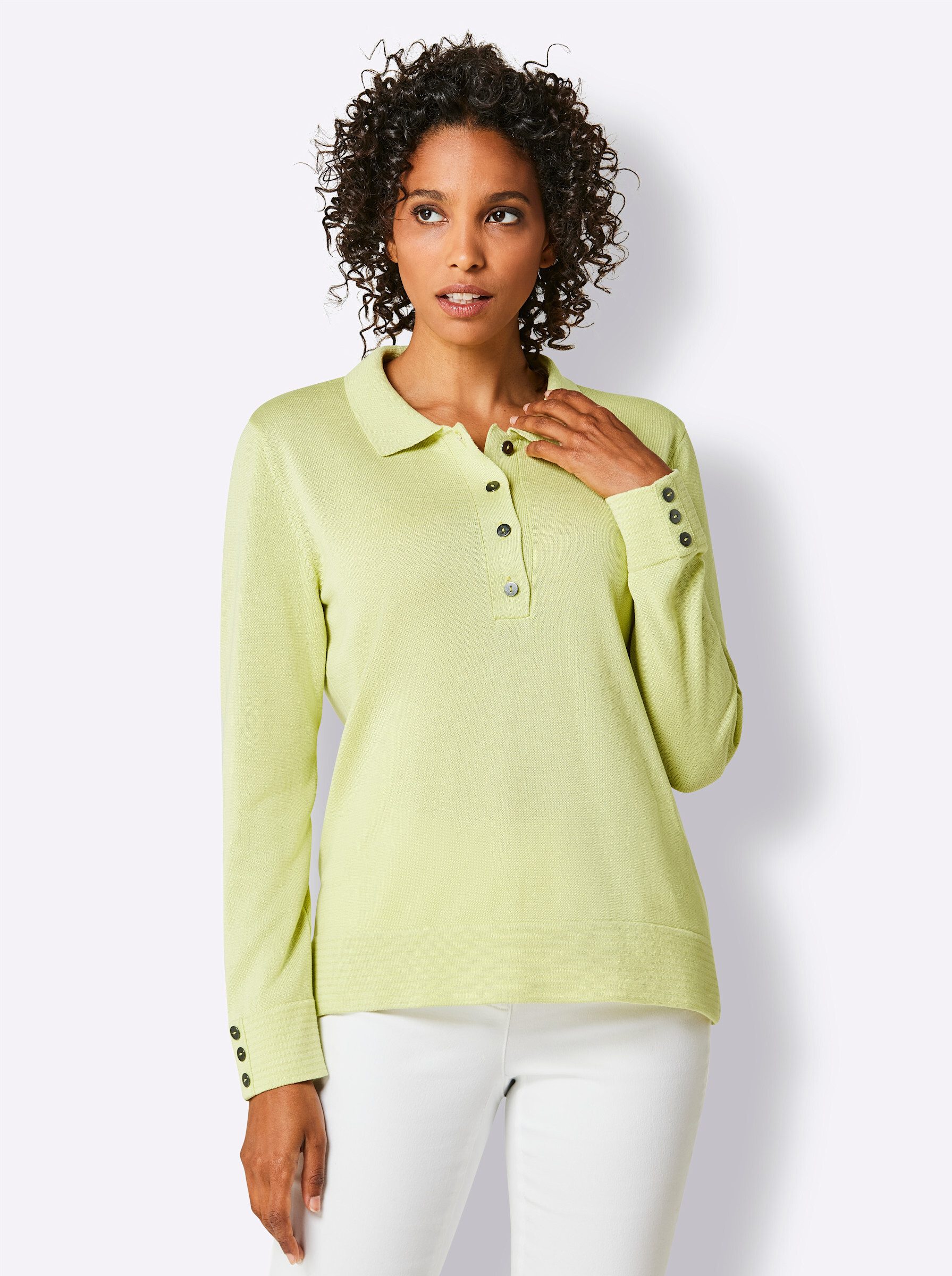 Strickpullover Polopullover