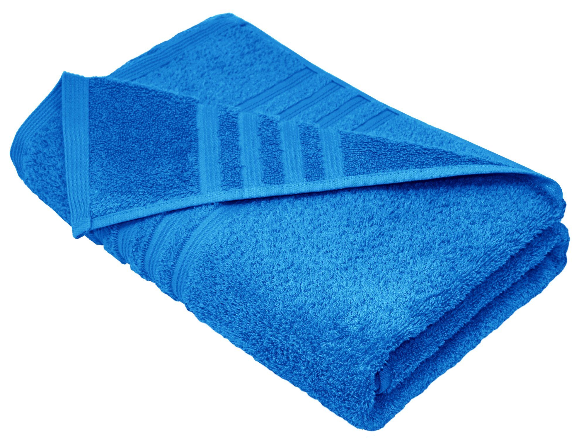 Lashuma Handtuch Set - Handtuchset Blaue Frottee, Baumwollhandtücher Marine 8-tlg), im (Set, Capri London