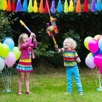 relaxdays Papierdekoration Pinata Esel bunt