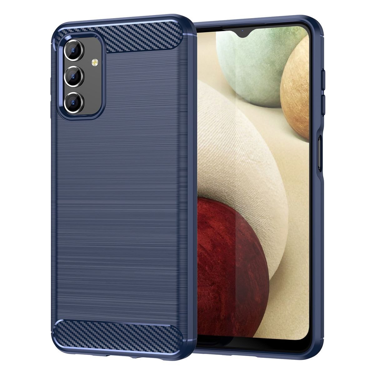 König Design Handyhülle Samsung Galaxy A04s, Schutzhülle Case Cover Backcover Etuis Bumper