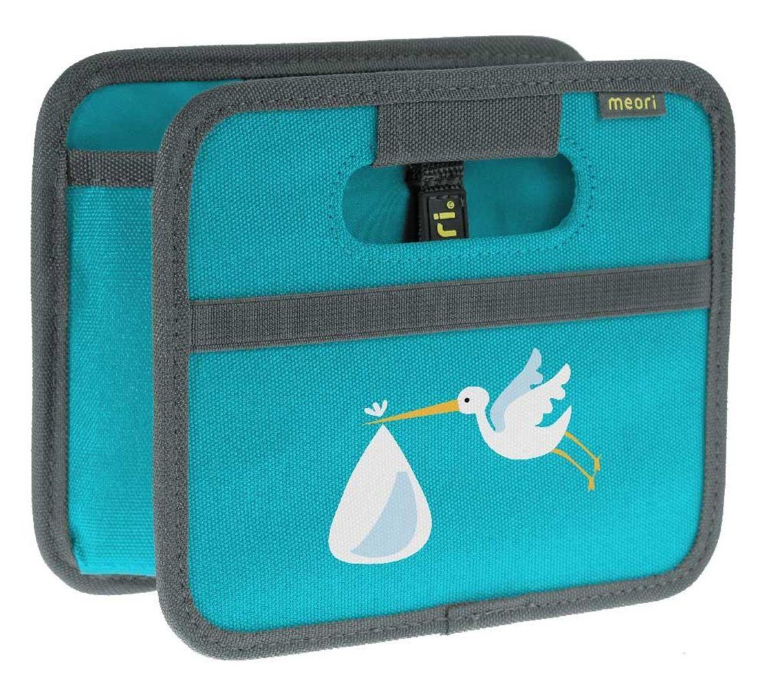 mit blau Storch Azur Ordnungskiste Blue 1,8 meori Wickeltasche L (1-tlg) Mini