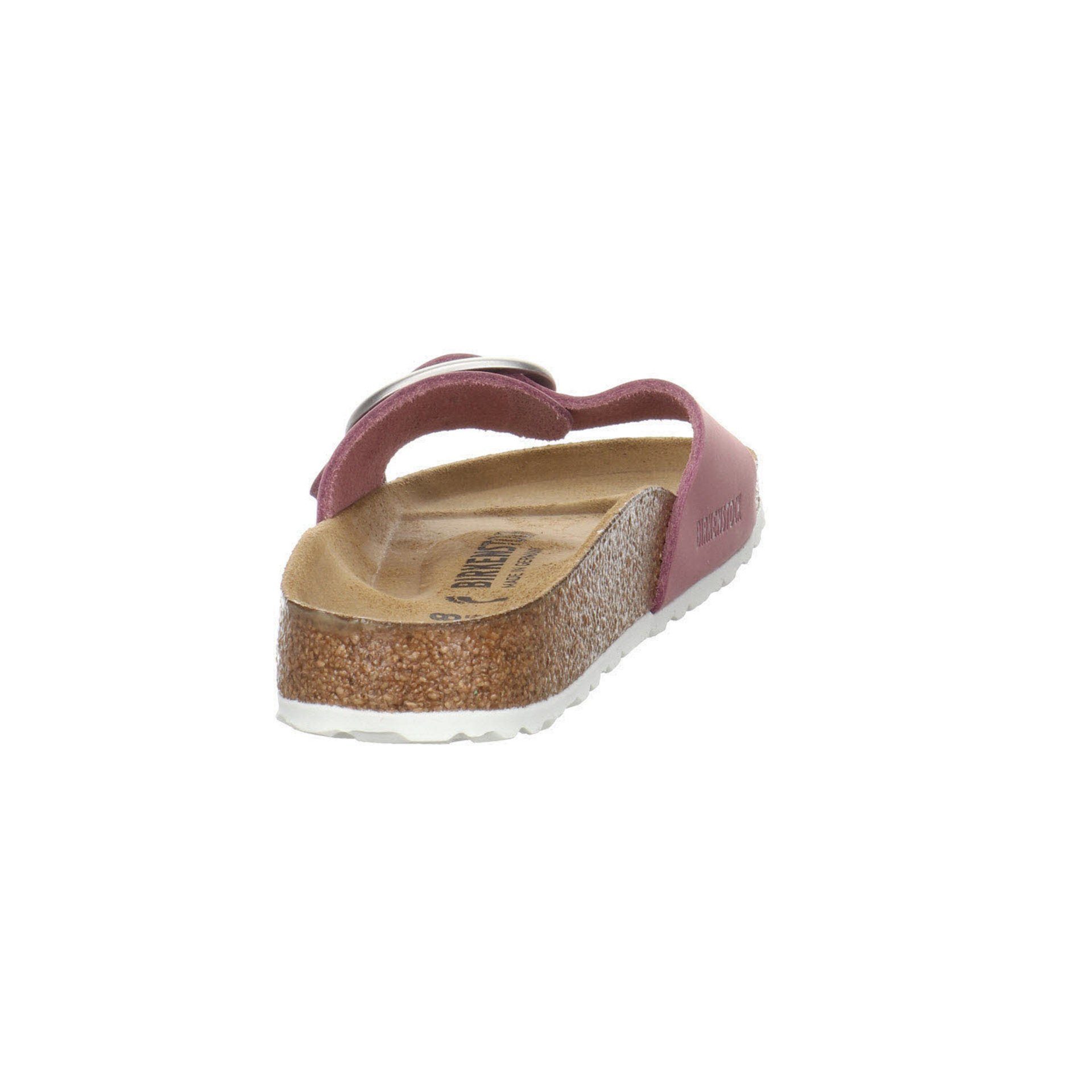 Sandalen Nubukleder Birkenstock Pantolette Damen orchid Pantoletten