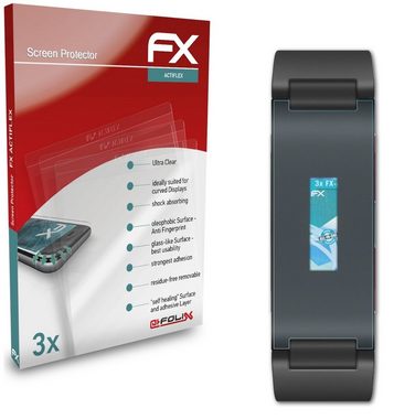 atFoliX Schutzfolie Displayschutzfolie für Withings Pulse HR, (3 Folien), Ultraklar und flexibel