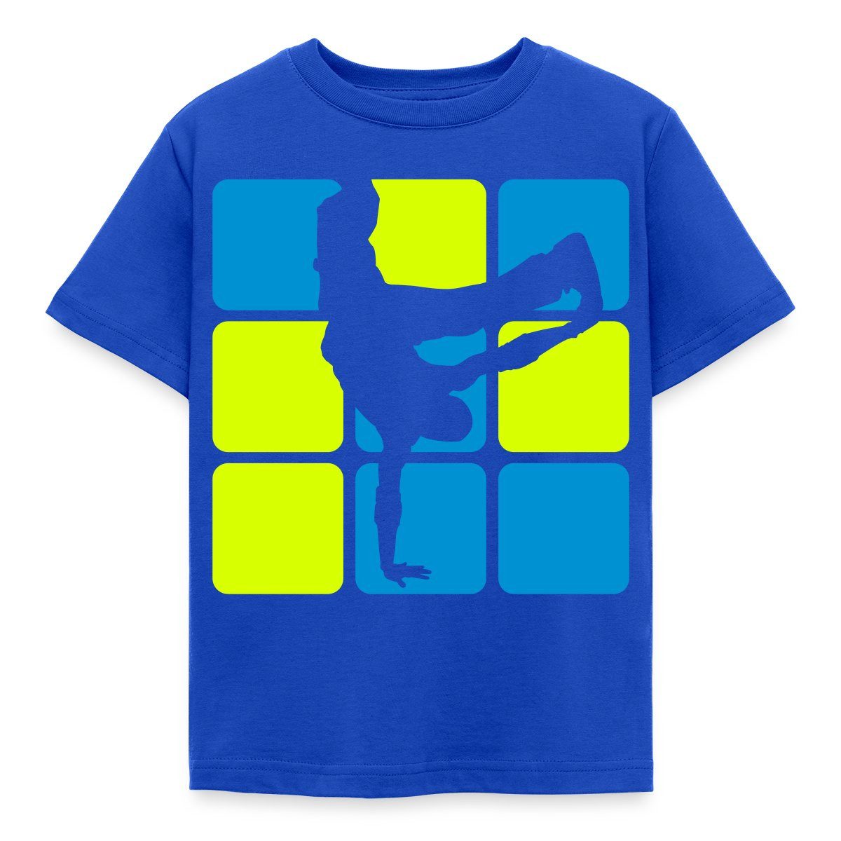 T-Shirt Breakdance Breakdancer Silhouette Kinder T-Shirt
