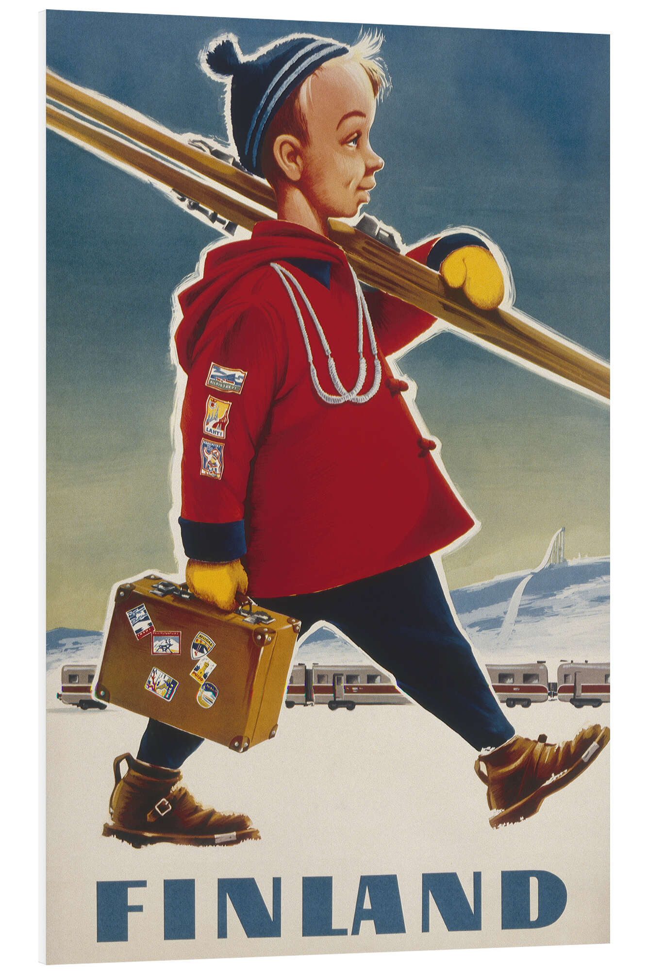 Forex-Bild Vintage Ski Collection