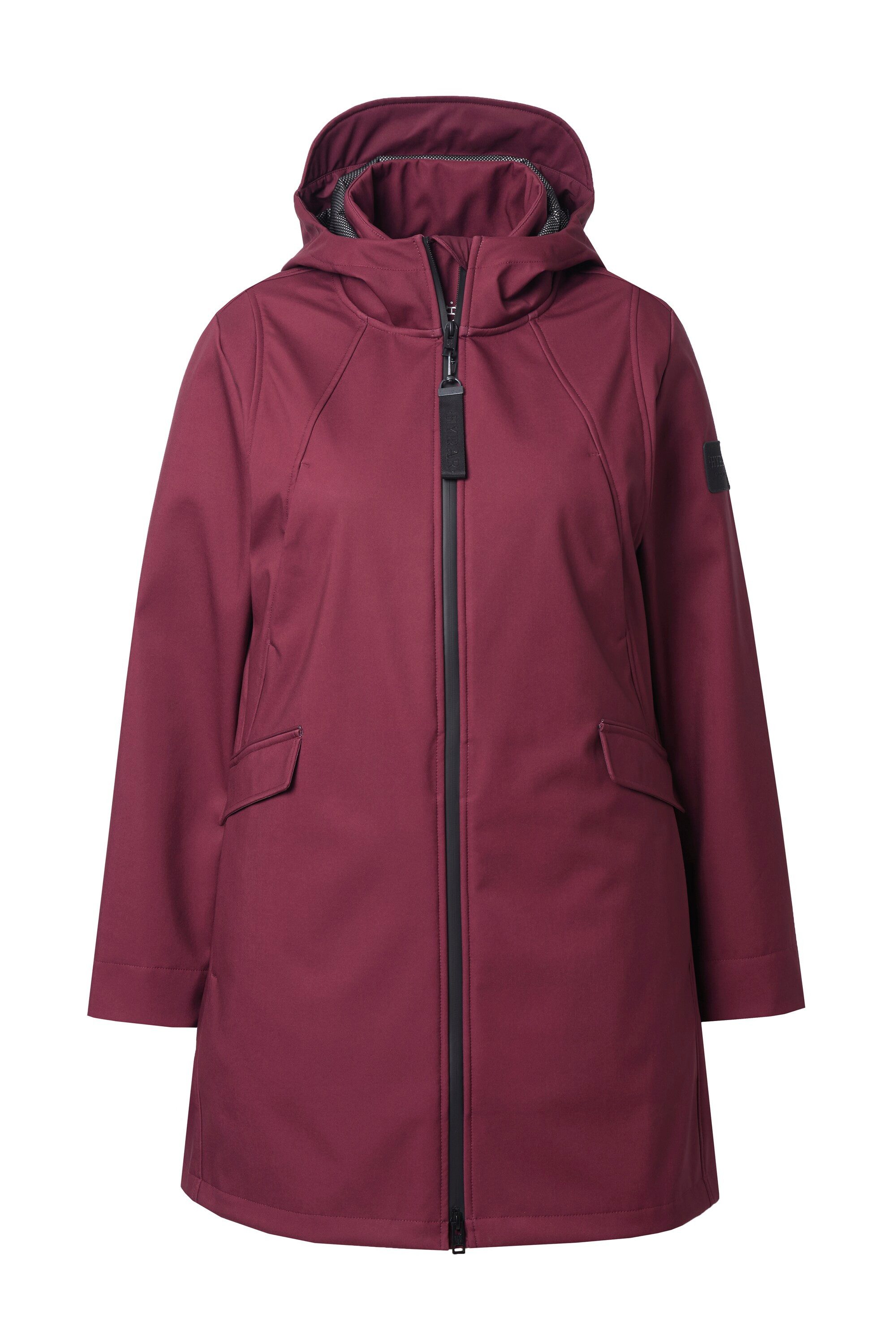 Ulla Popken Softshelljacke HYPRAR Softshelljacke wasserabweisend günstig online kaufen
