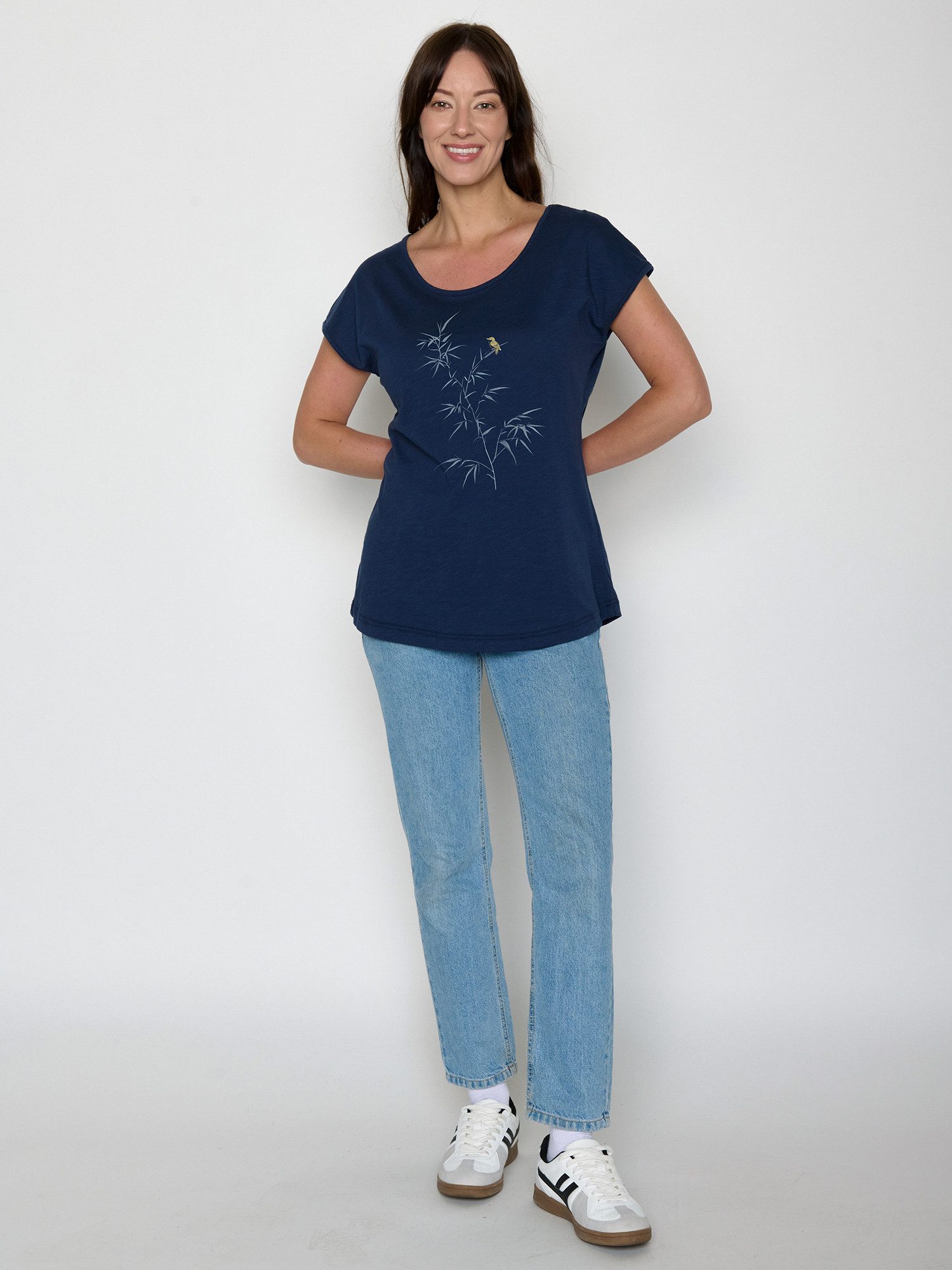 GreenBomb T-Shirt Cool Dickybird (1-tlg) Rundhalsausschnitt, Bio-Baumwolle, GOTS Zertifiziert