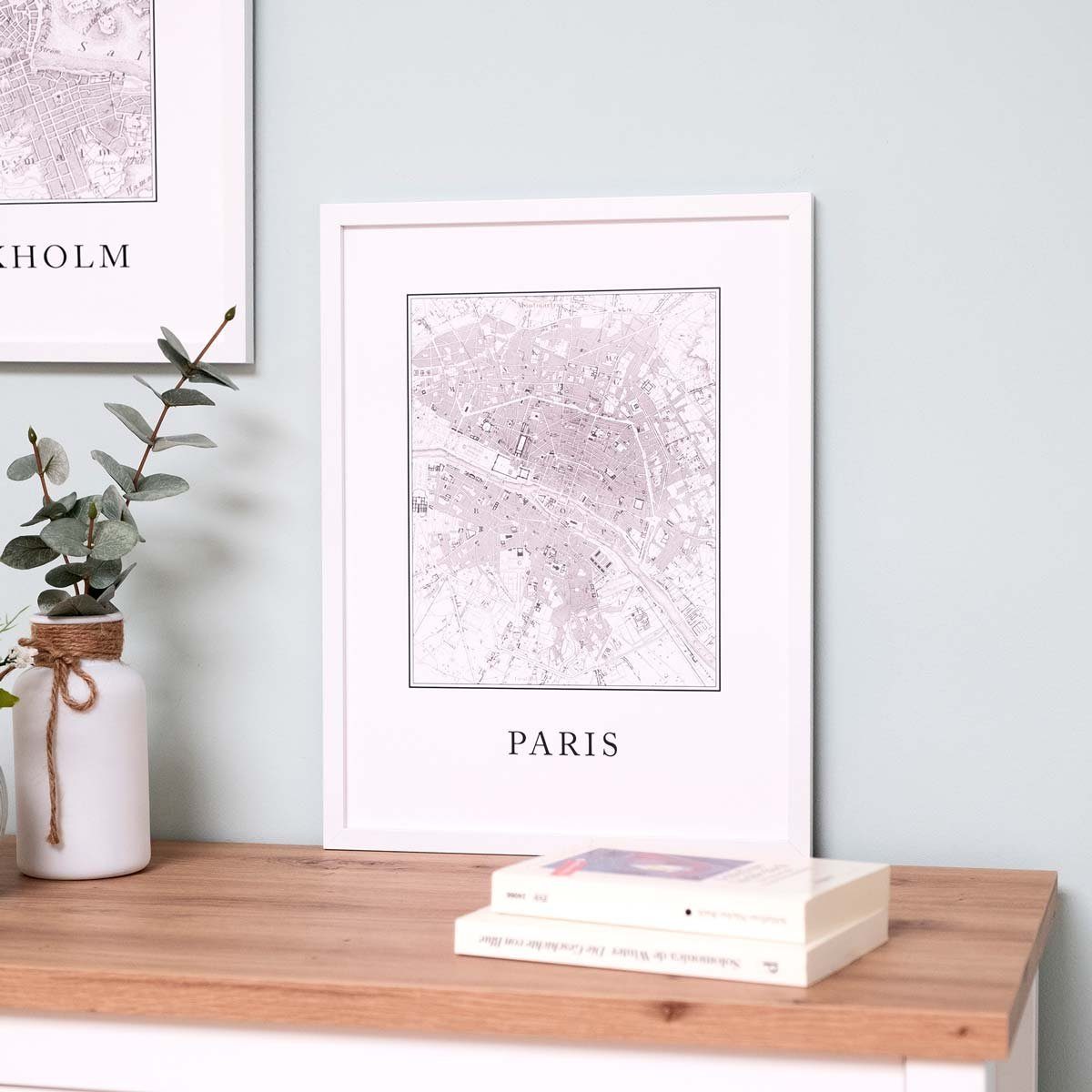 PHOTOLINI Bilderrahmen Poster-Einzelrahmen Modern Schmal, (1 Rahmen) günstig online kaufen