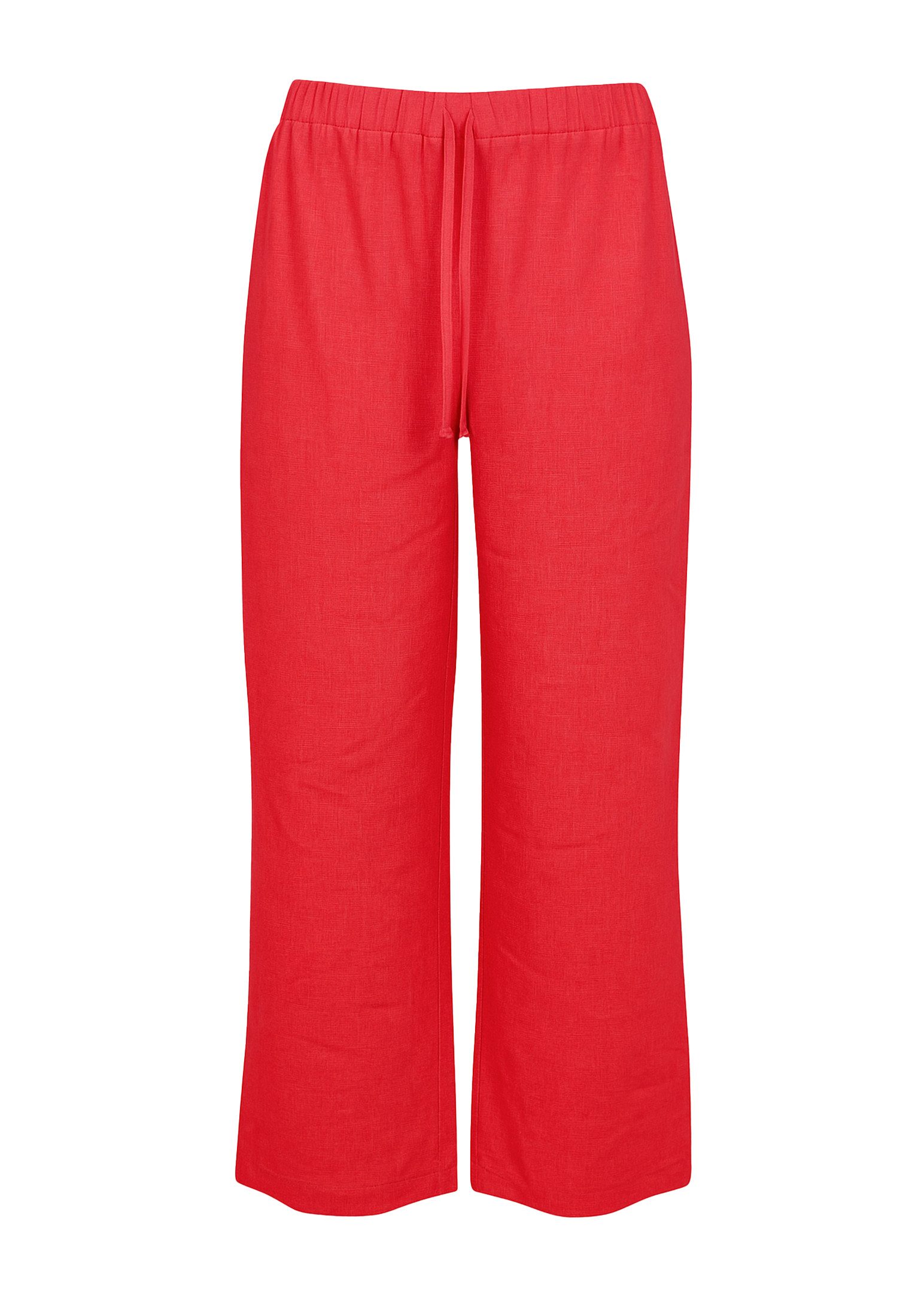 YOEK Bootcuthose Damen Hose mit einem elastischen Bund