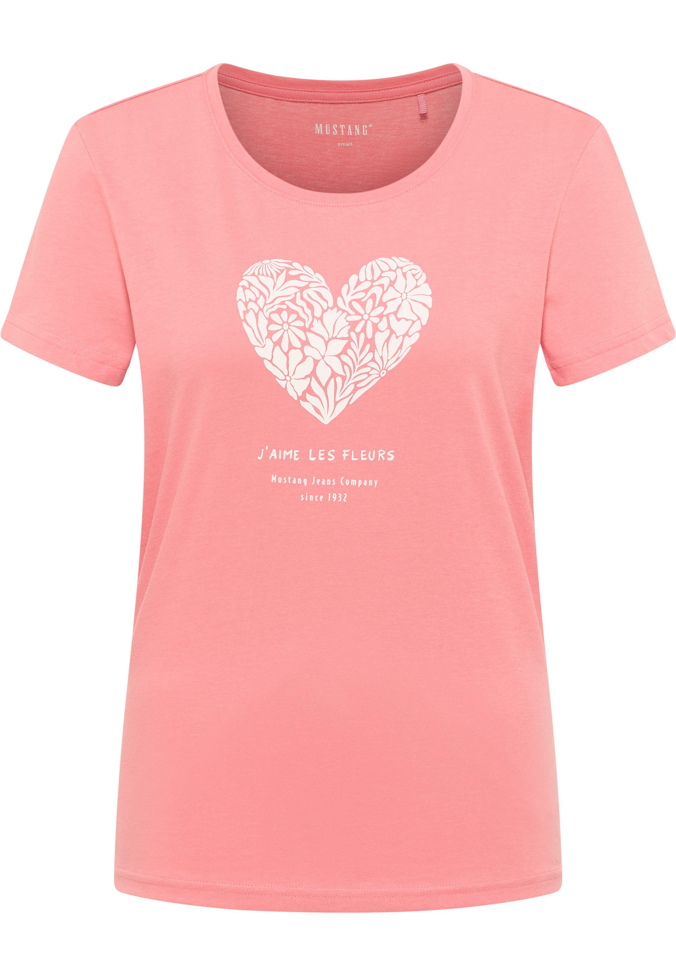MUSTANG T-Shirt Style Alma mit Frontprint günstig online kaufen