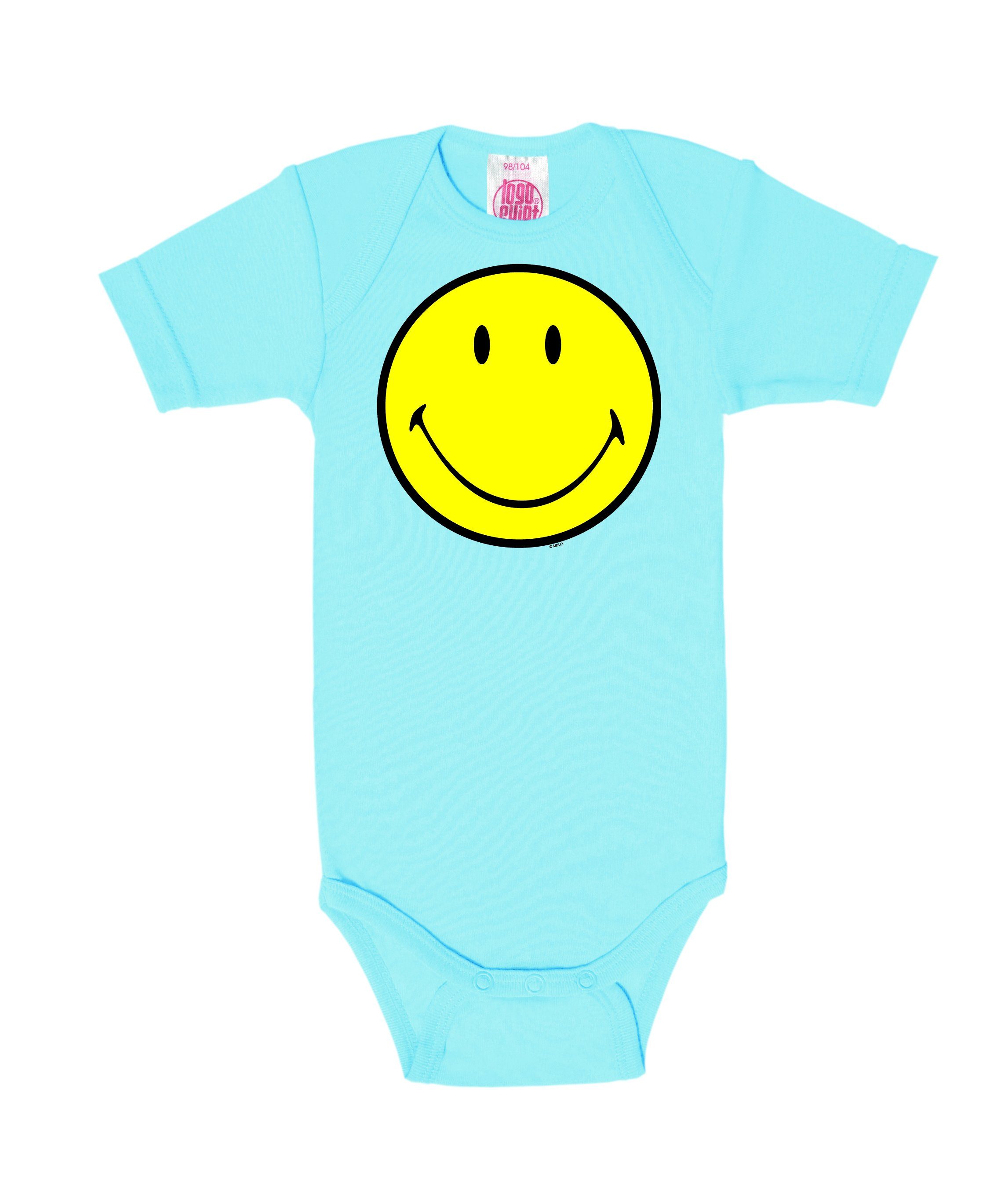 LOGOSHIRT Body Original Smiley Face mit funktionalen Druckknöpfen