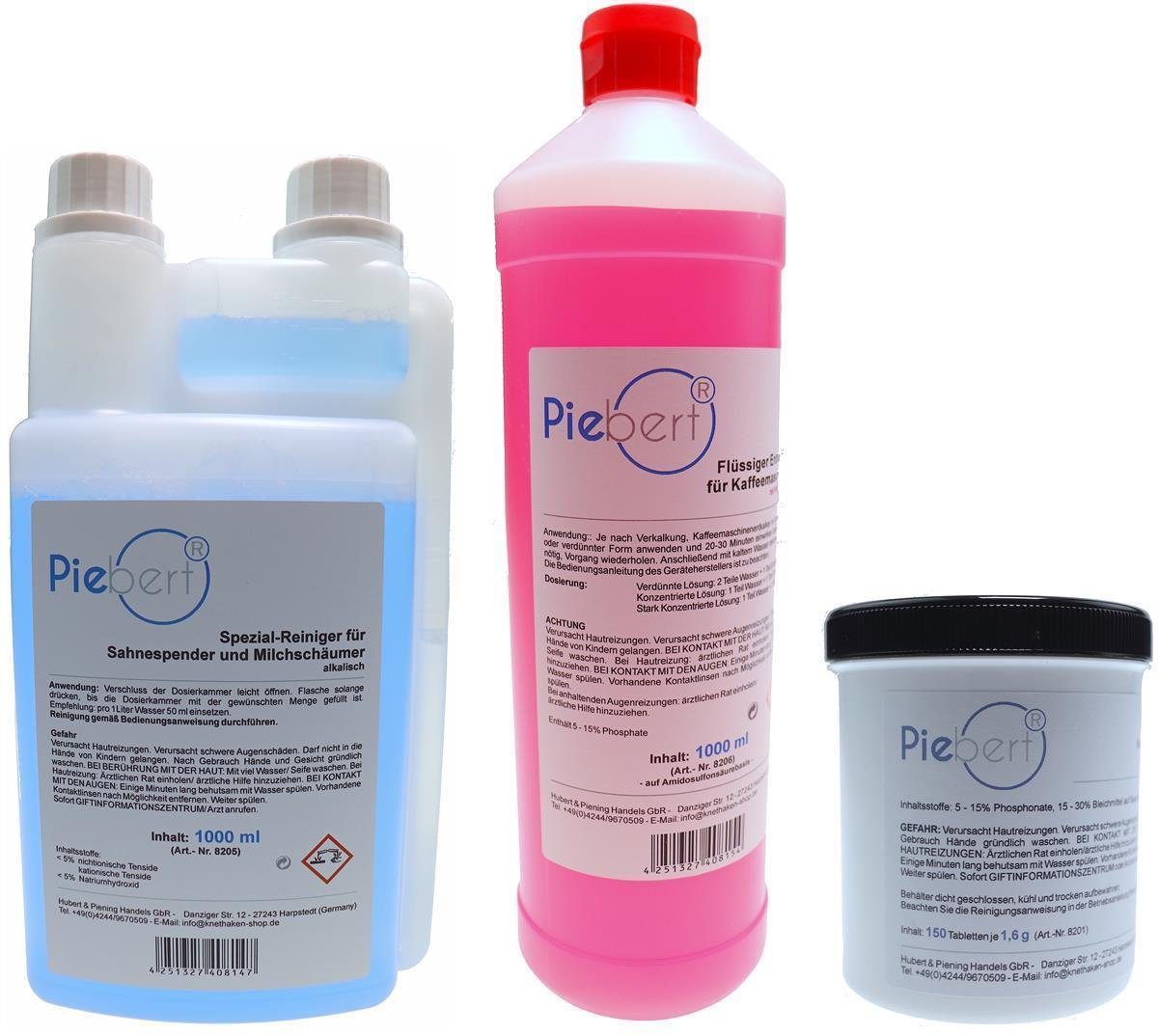 Piebert Barista-Set 3-teiliges Reinigungsset für Kaffeevollautomaten