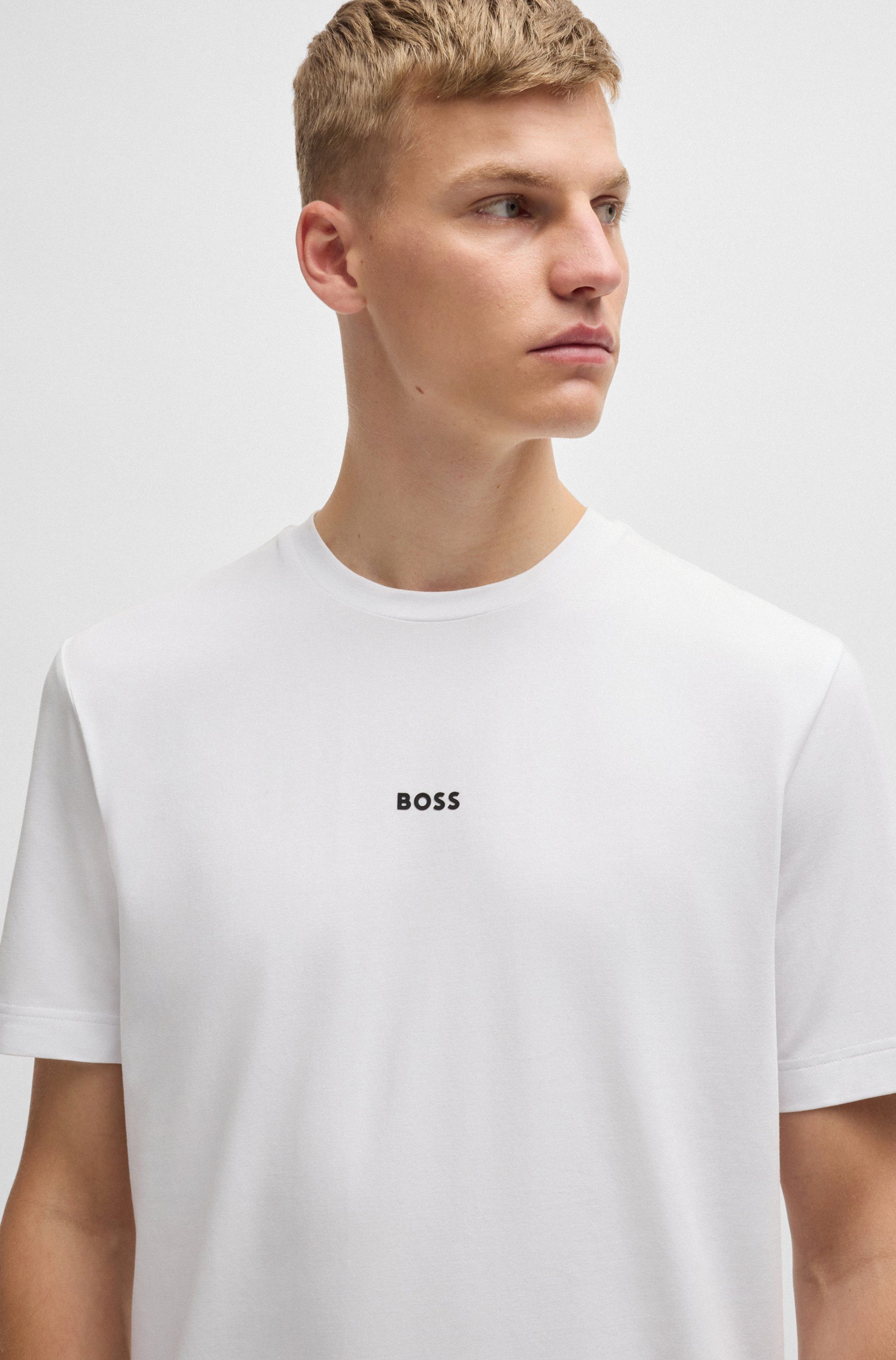 BOSS ORANGE T-Shirt TChup Relaxed Fit Stretch-Cotton-Jersey Rundhalsausschnitt – Bild 5 von 5