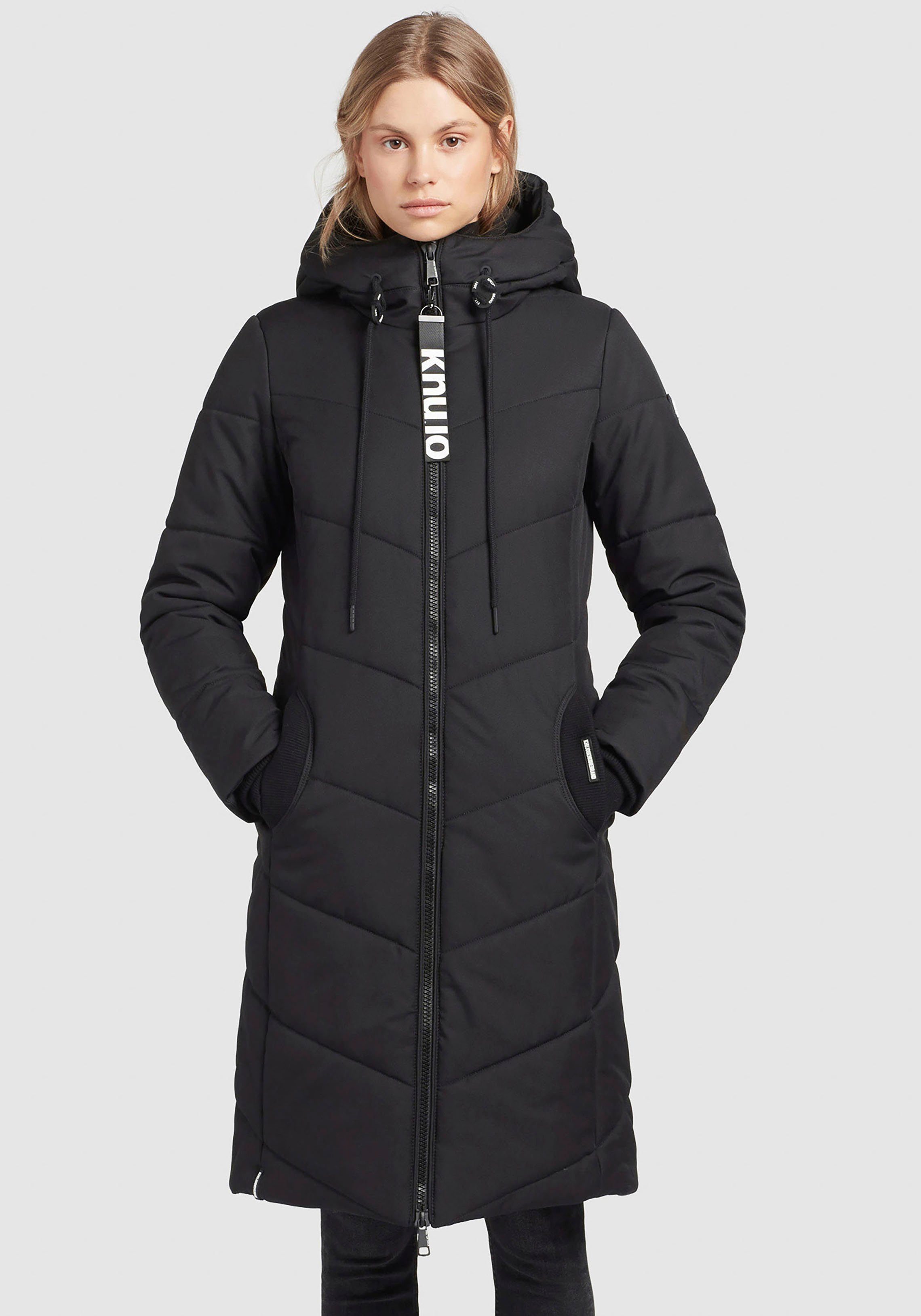 khujo Steppjacke »Aribay 2 Structured« Outdoor Jacke mit großer Kapuze und  hochschließenden Kragen online kaufen | OTTO