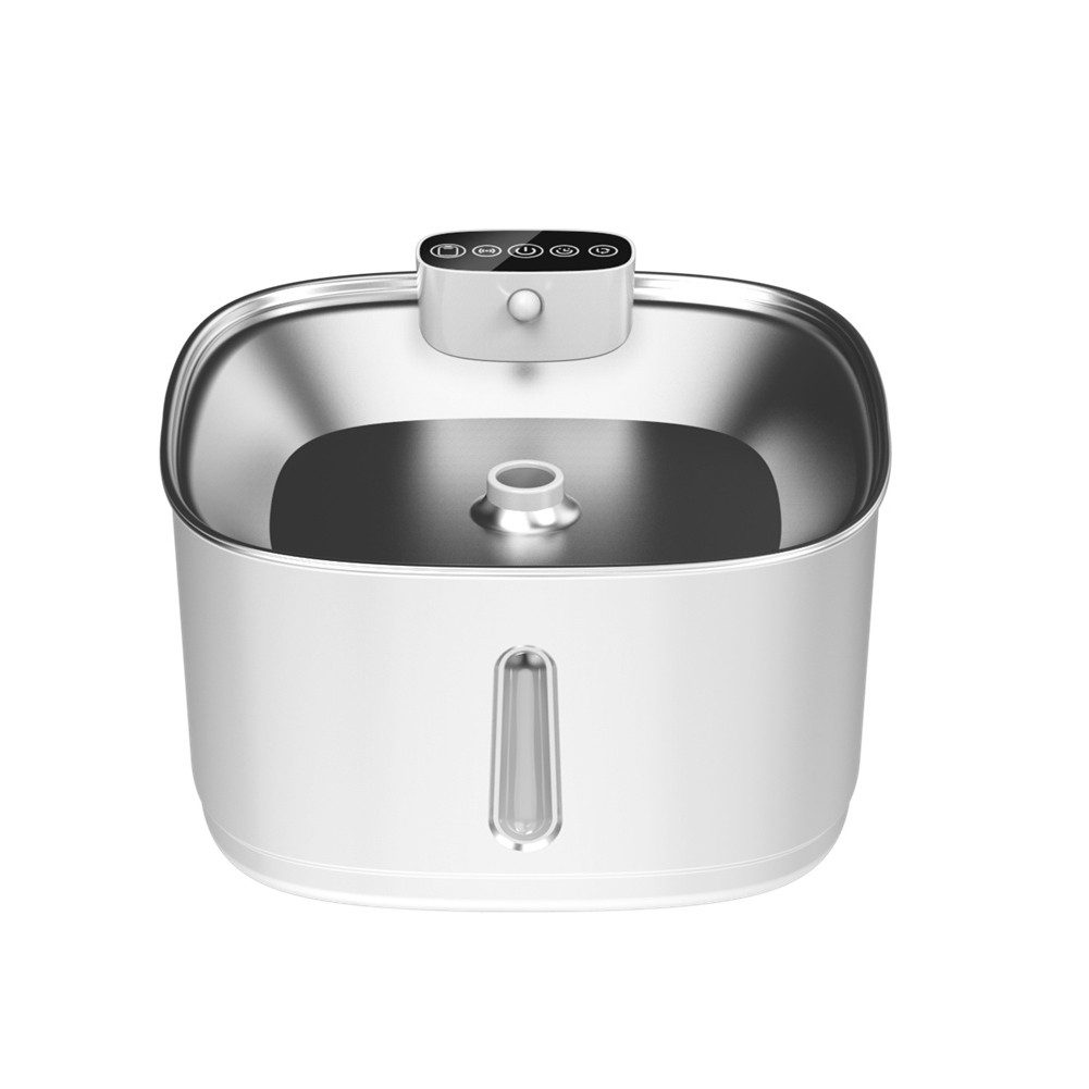 HT Trinkbrunnen für Katze, Edelstahl Kabellos mit Sensor, Akku 4000mAh, 3 M günstig online kaufen