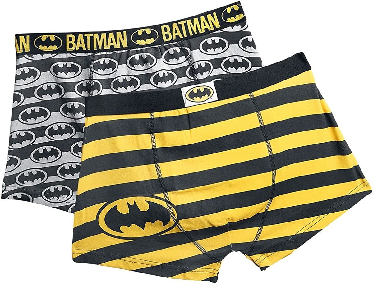 Batman Boxershorts 2x BATMAN Boxershorts 2 Stück Doppelpack Herren Größen S günstig online kaufen