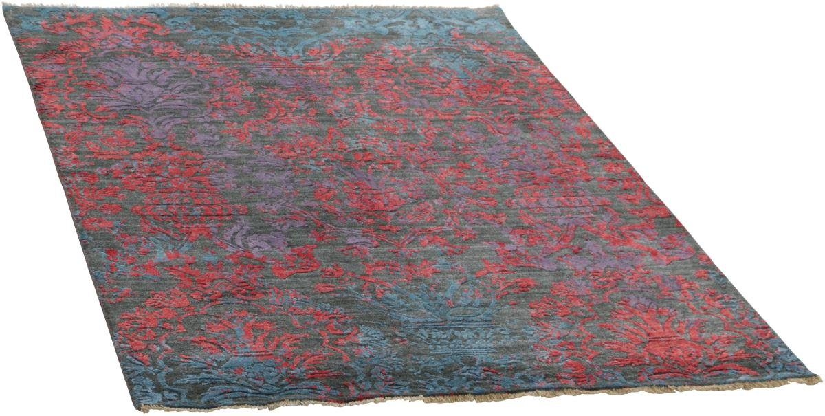 Orientteppich Sindhi 297x404 Handgeknüpfter Orientteppich Nain Trading, / Höhe: Designteppich, Moderner mm 12 rechteckig