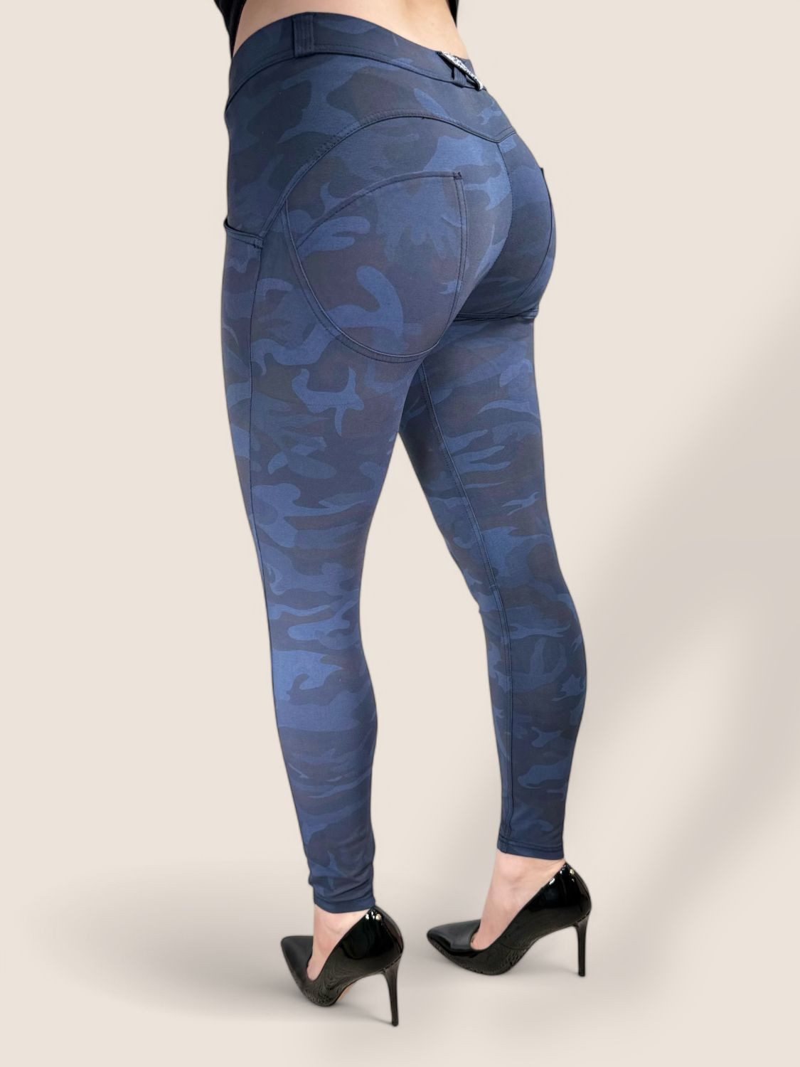 Freddy Jeggings Freddy WR.UP Push Up Hose 7/8-Länge in Camouflage Blau günstig online kaufen