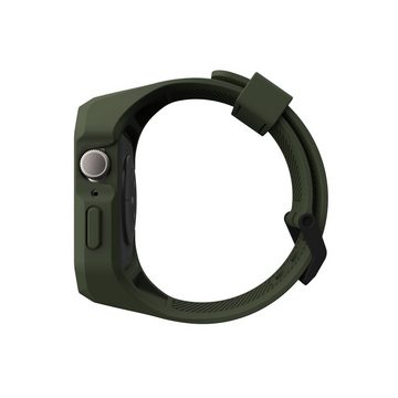 UAG Smartwatch-Hülle Scout - Apple Watch Hülle inkl. Armband, [Displayschutz durch erhöhten Rand] - olive