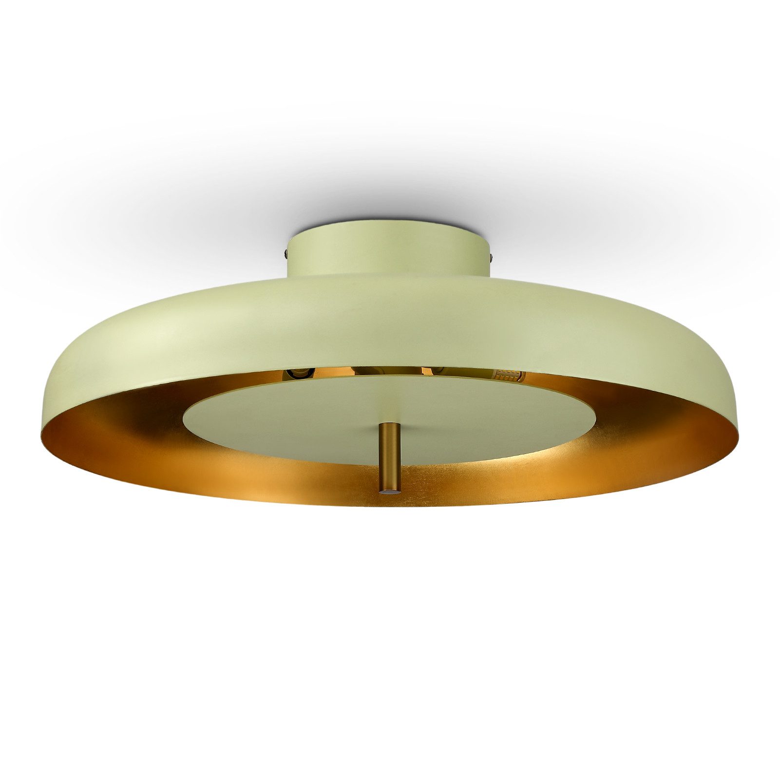 STANBOW Deckenleuchte Pendelleuchte aus Metall – 50 cm,G9,Industrie-Design, ohne Leuchtmittel, für Wohnzimmer, Küche & Flur