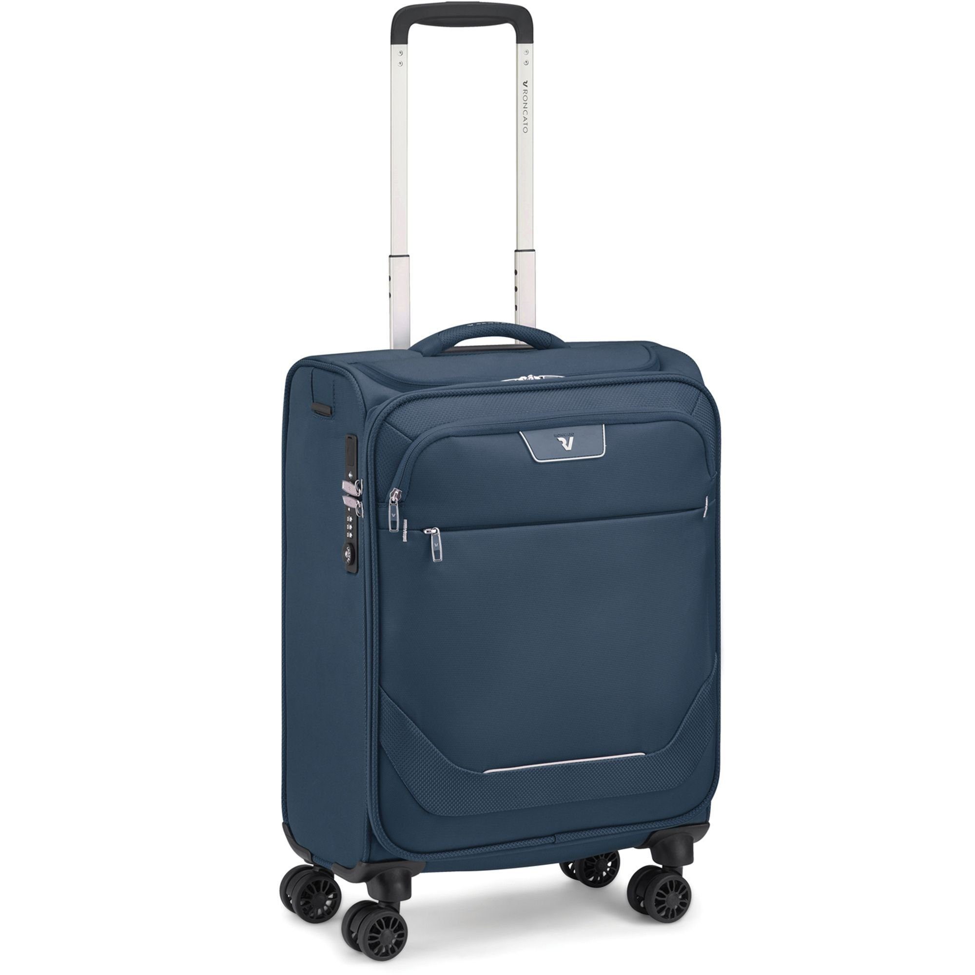 Joy, 4 Rollen, blu notte RONCATO Handgepäck-Trolley Polyester