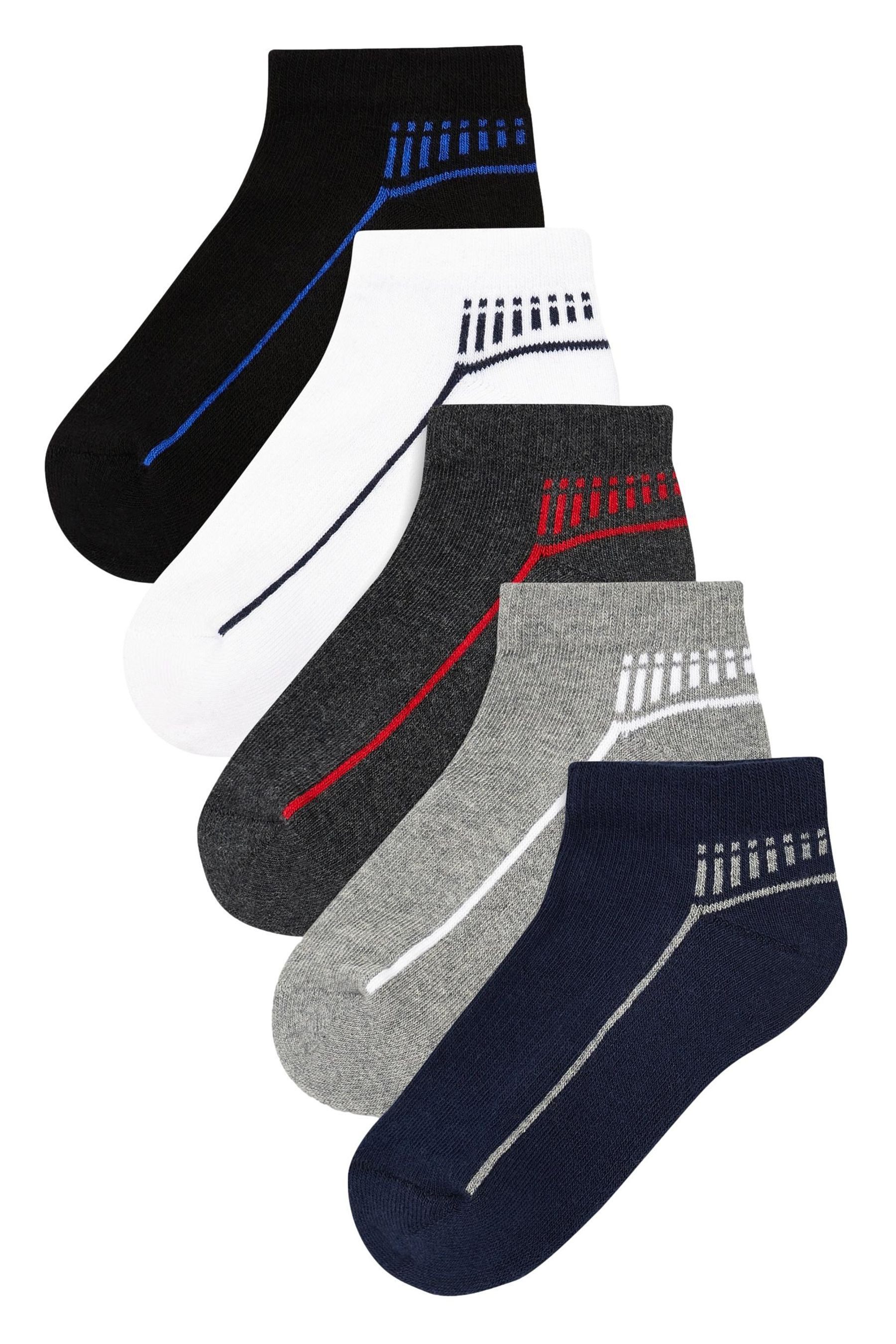 Next Sneakersocken Gepolsterte Sport-Sneakersocken, 5er-Pack (5-Paar) günstig online kaufen