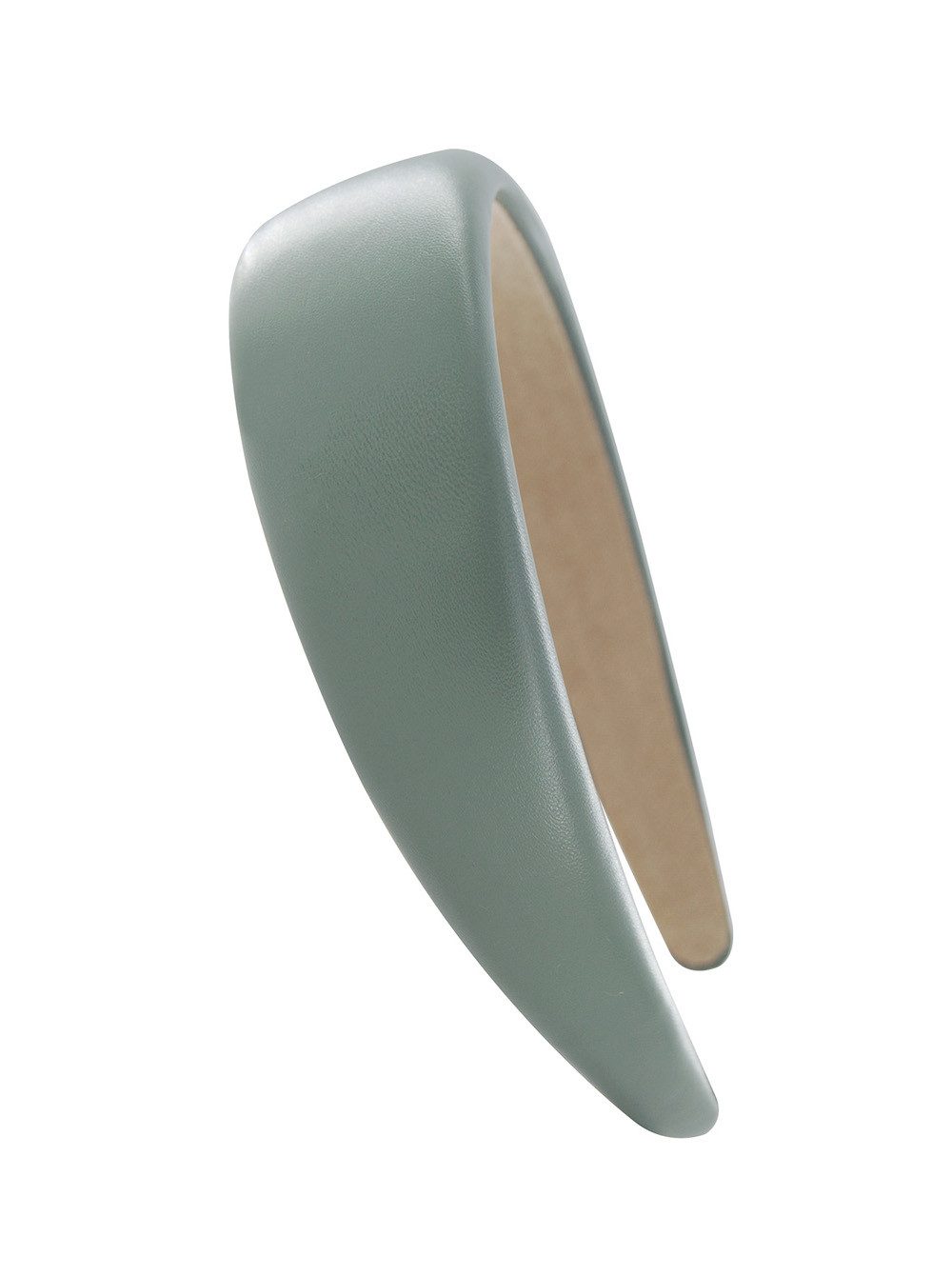 axy Haarreif breiter Haarreif in Kunstleder-Optik, Eleganter Damen Haarreif Haarband