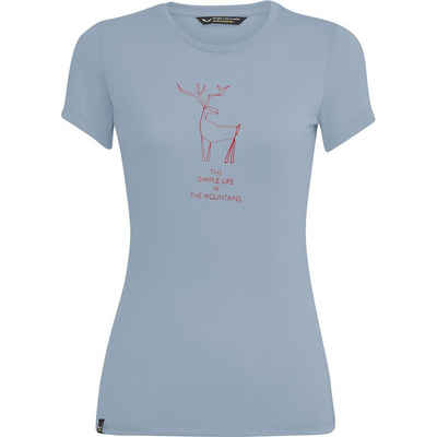 Salewa T-Shirt »T-Shirt Deer Dri-Rel«