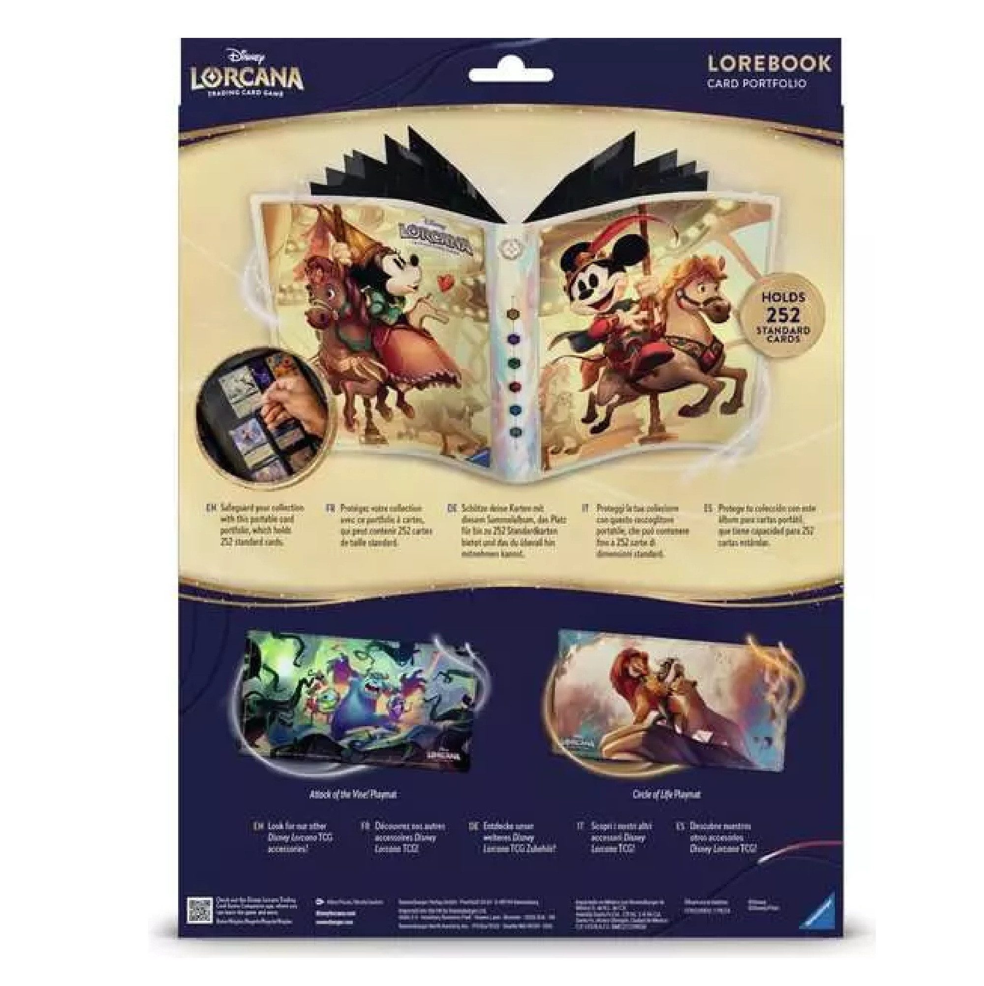 Ravensburger Sammelkarte Disney Lorcana Sammelalbum Micky & Minnie