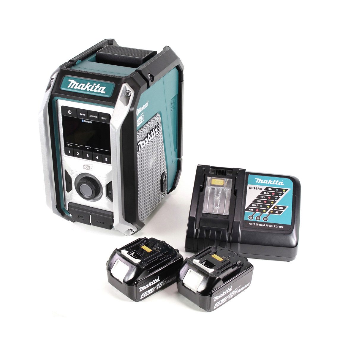 Makita DMR 115 RM Akku Baustellenradio 12V Baustellenradio