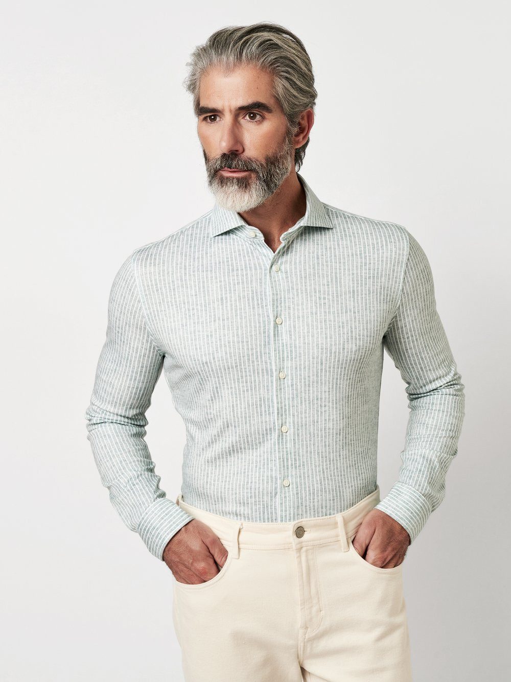 DESOTO Businesshemd Luxury Hai aus Jersey günstig online kaufen
