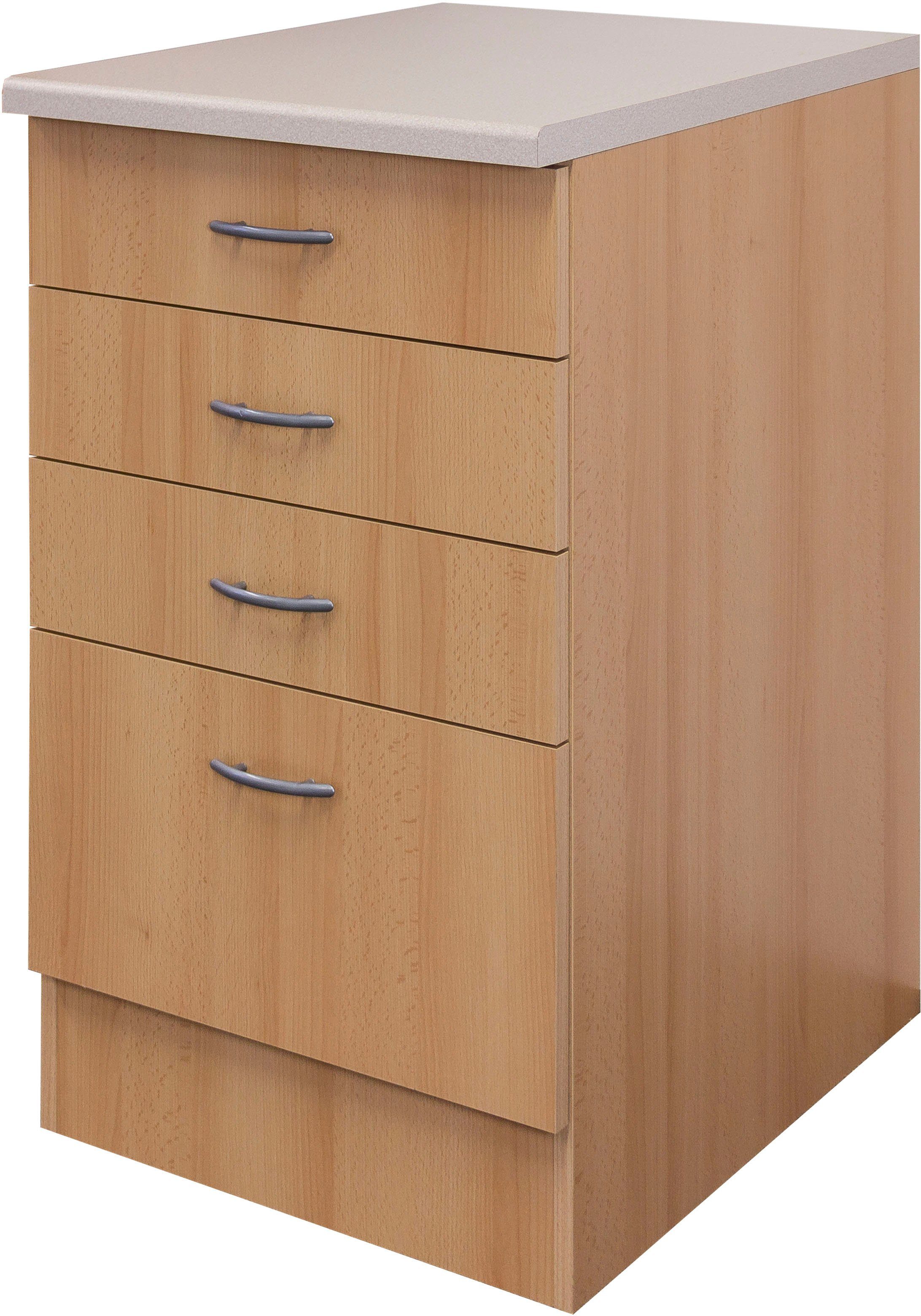 (B x Schubkästen praktischen Unterschrank mit cm, x x T) Flex-Well Nano 85/86 60 50 x H